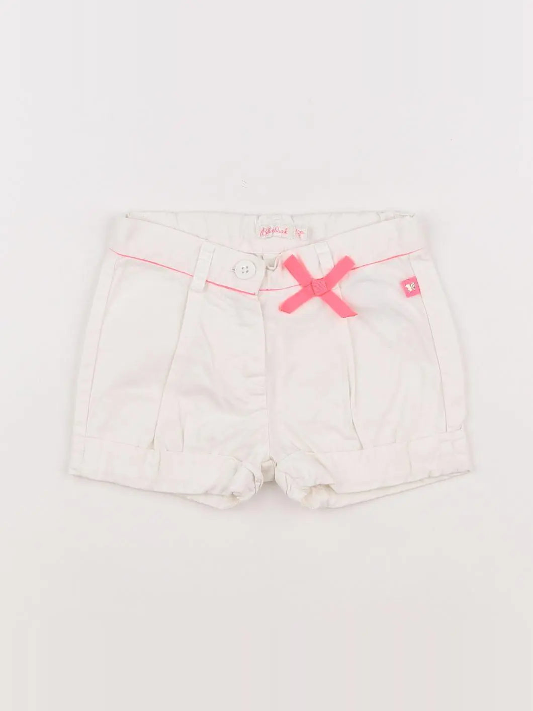 Billie Blush - short blanc - 18 mois