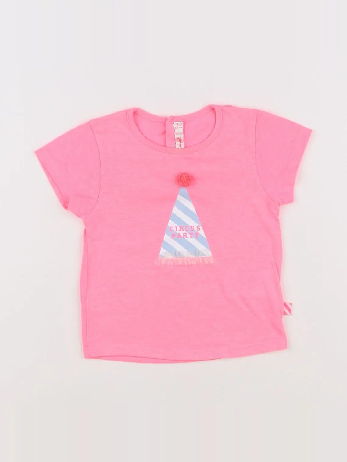 Billie Blush - tee-shirt rose fluo - 12 mois