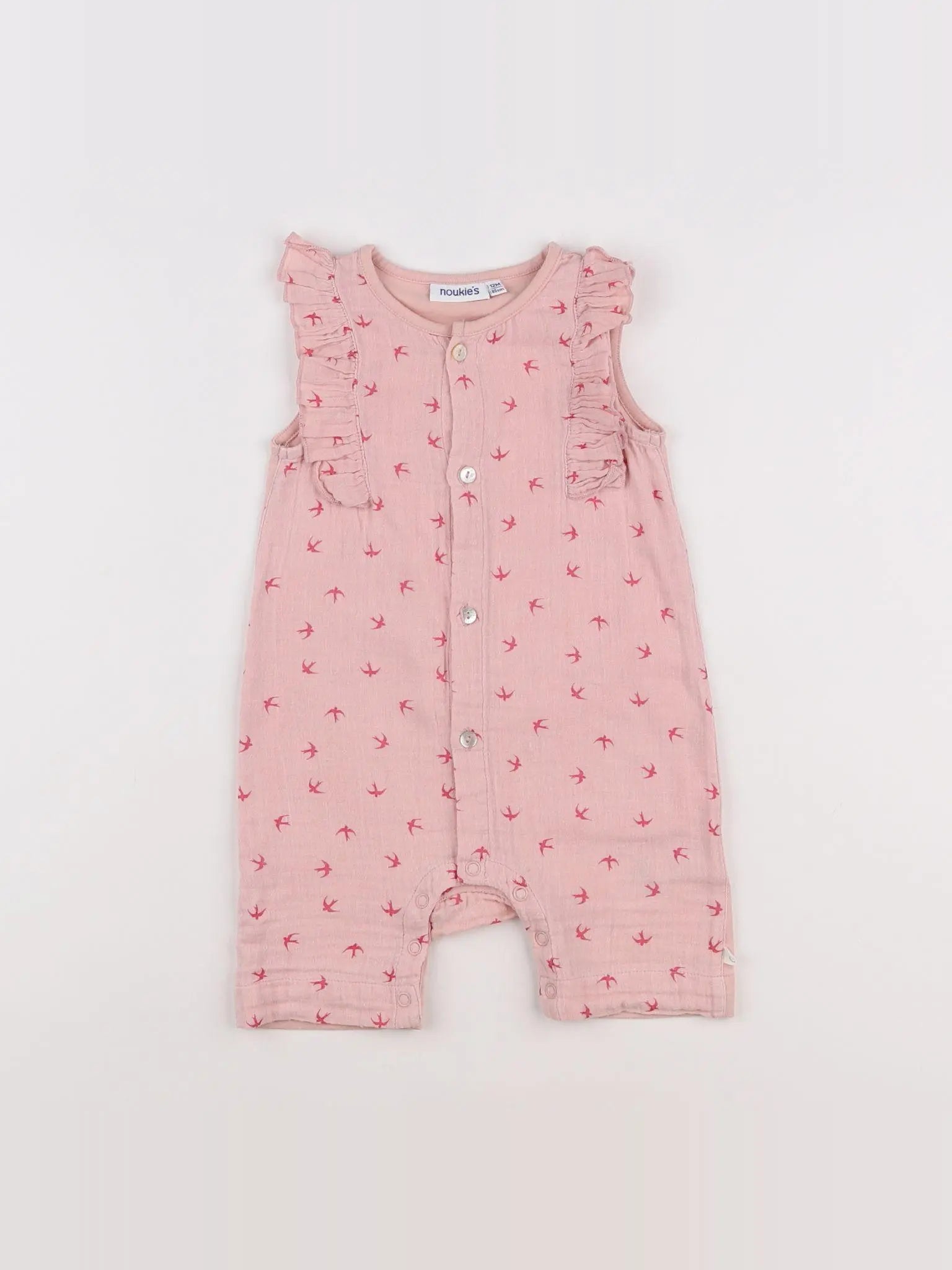 Noukie's - combinaison rose - 12 mois