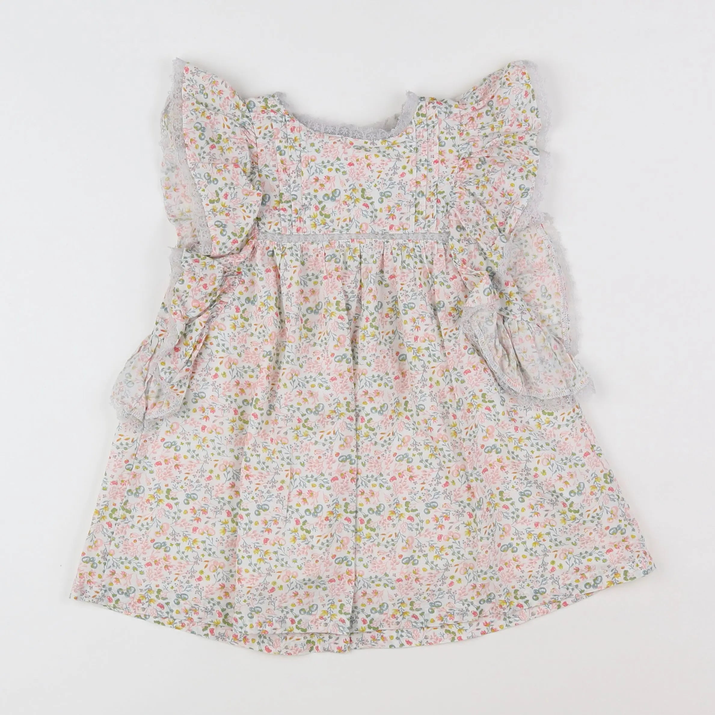 Vertbaudet - robe blanc - 2 ans