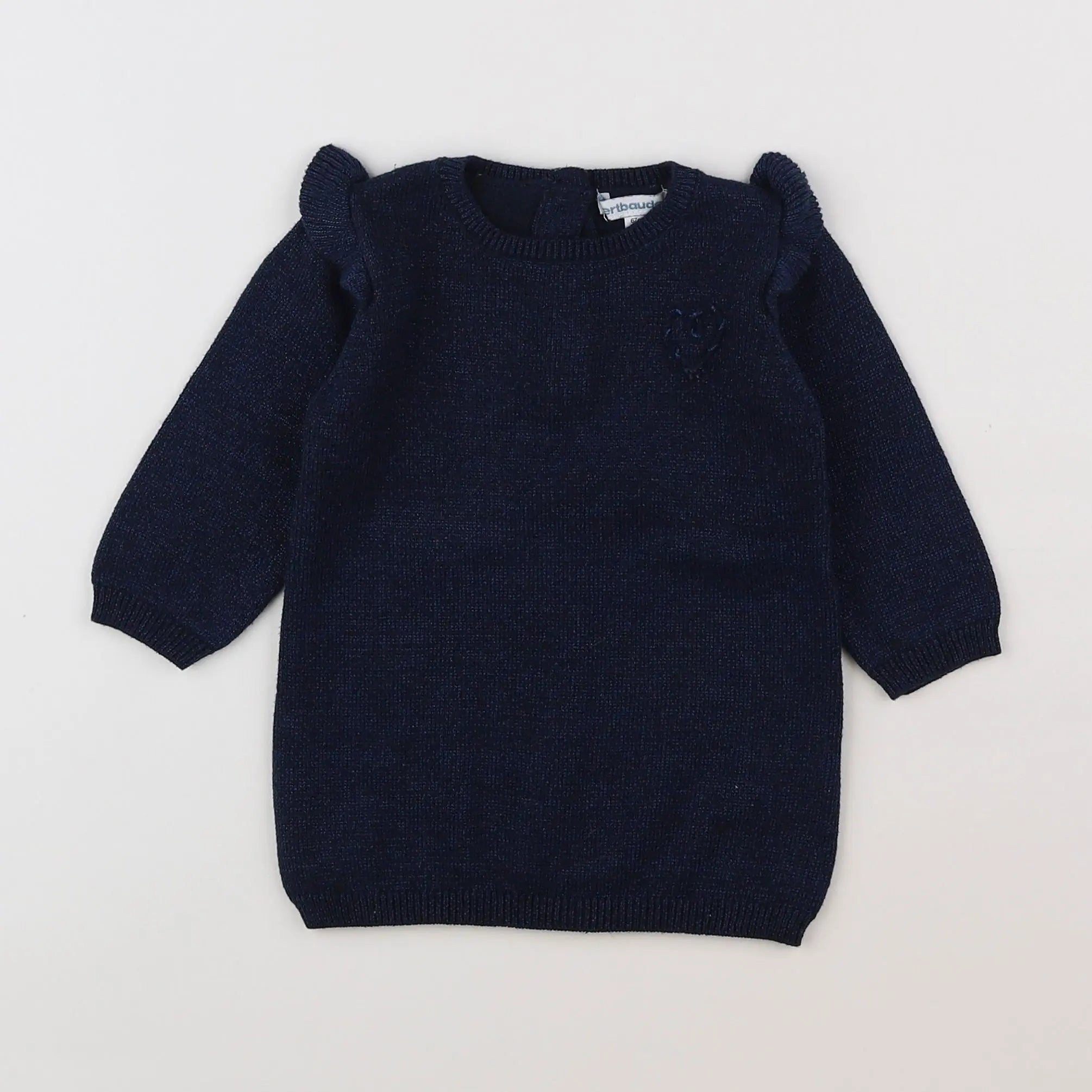 Vertbaudet - robe bleu - 6 mois
