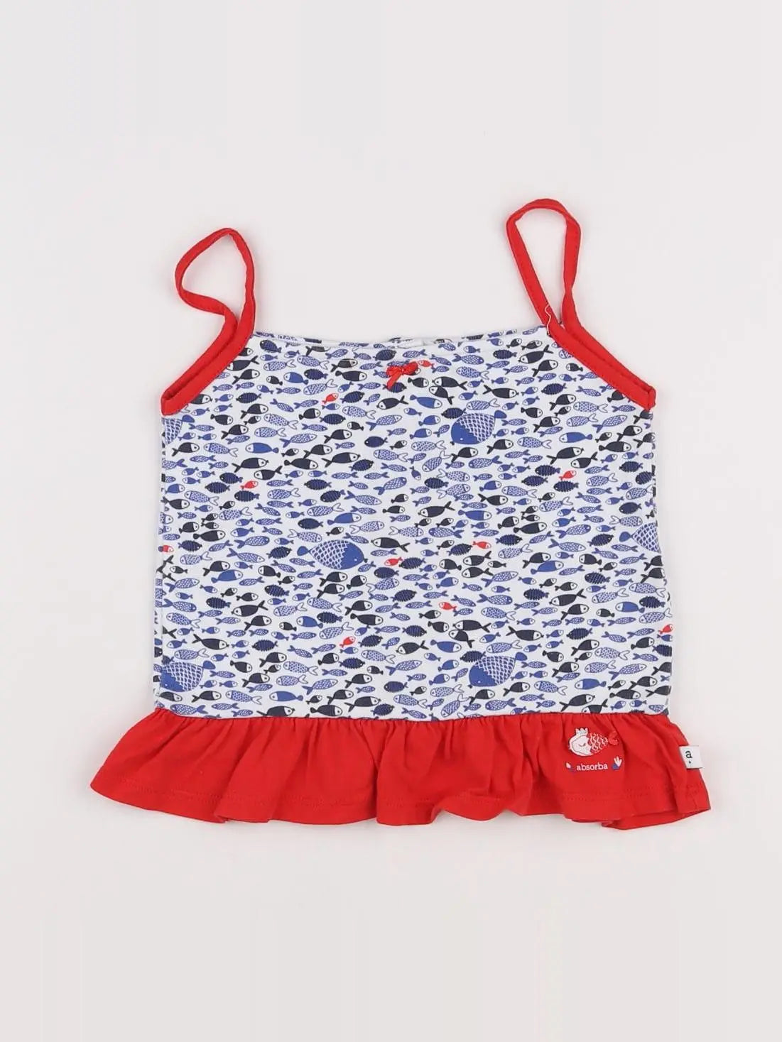 Absorba - débardeur bleu, rouge - 9 mois