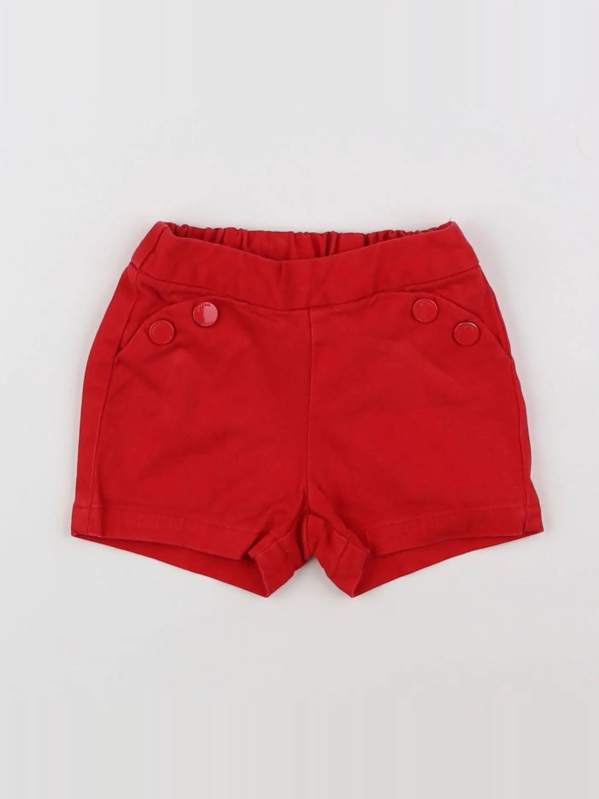 Jacadi - short rouge - 6 mois