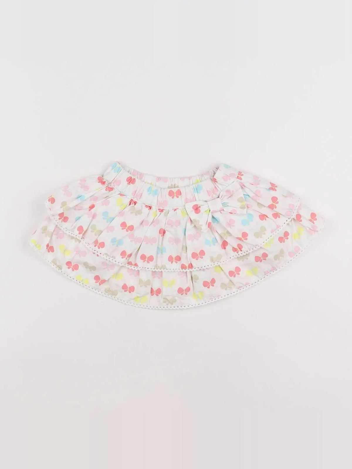 Cadet Rousselle - jupe short multicolore - 12 mois