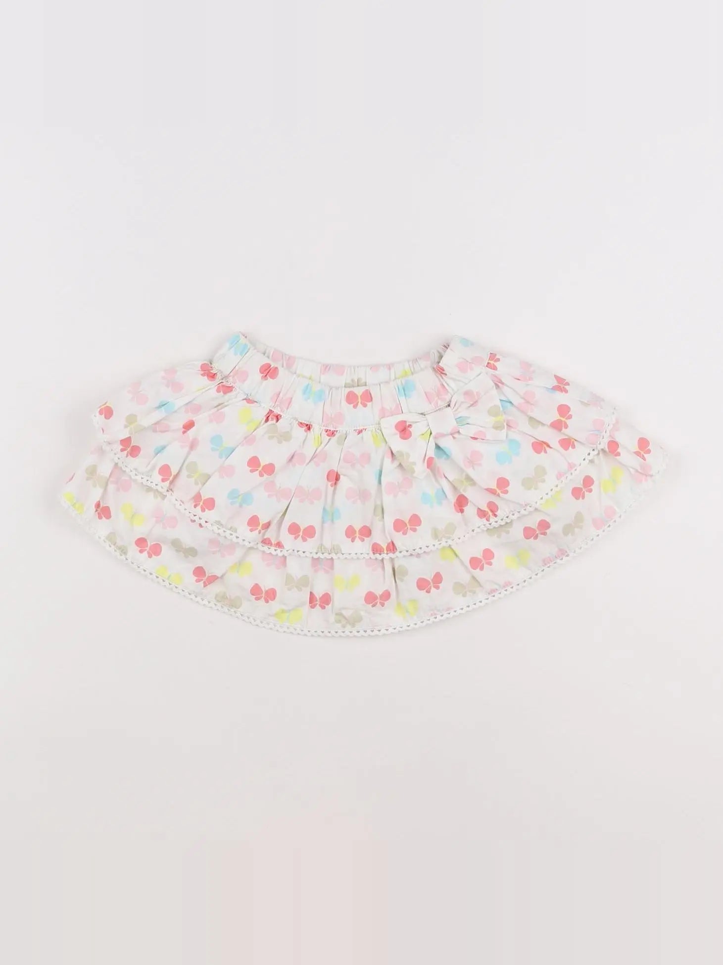 Cadet Rousselle - jupe short multicolore - 12 mois