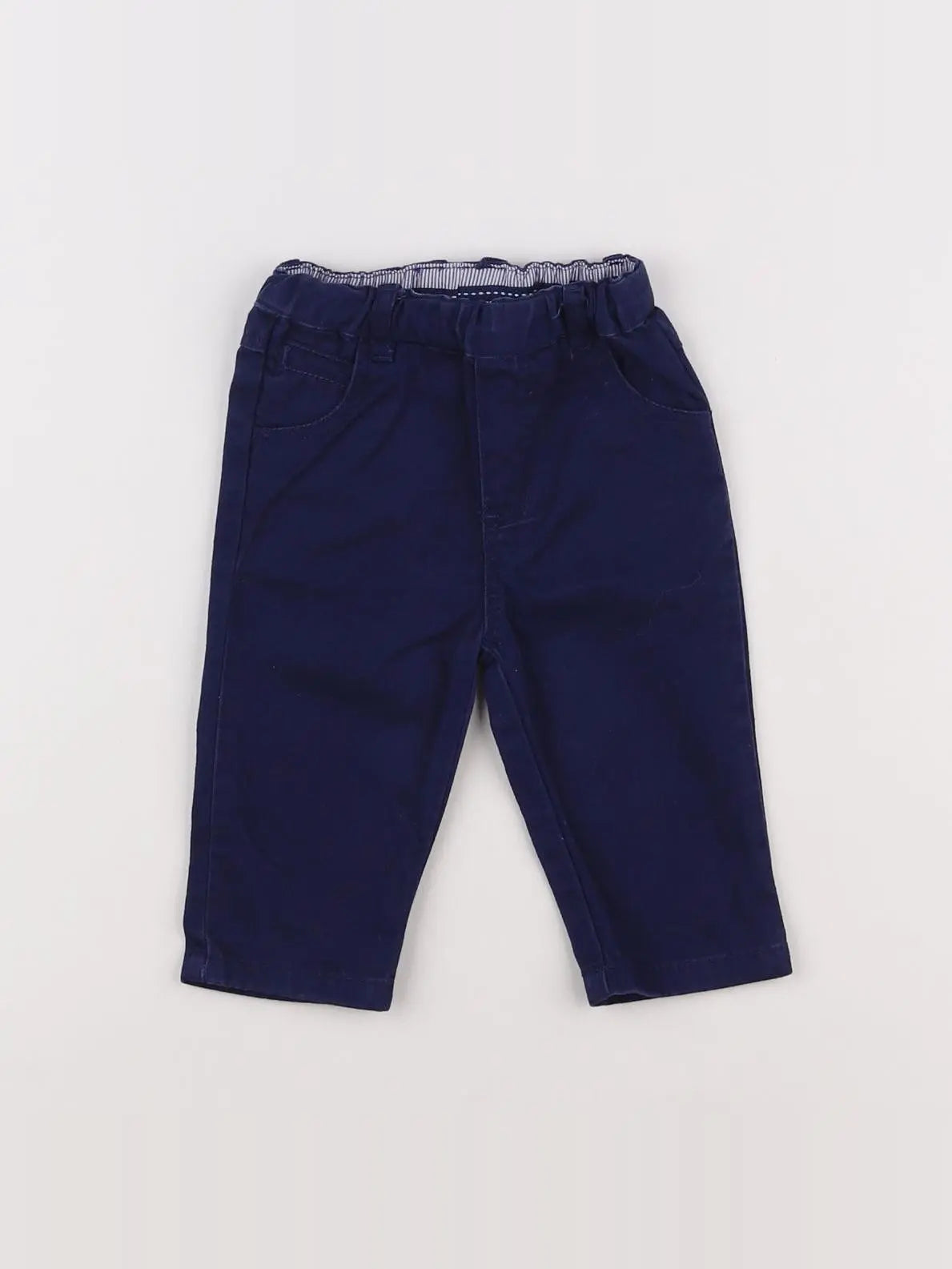 Cyrillus - pantalon bleu - 6 mois