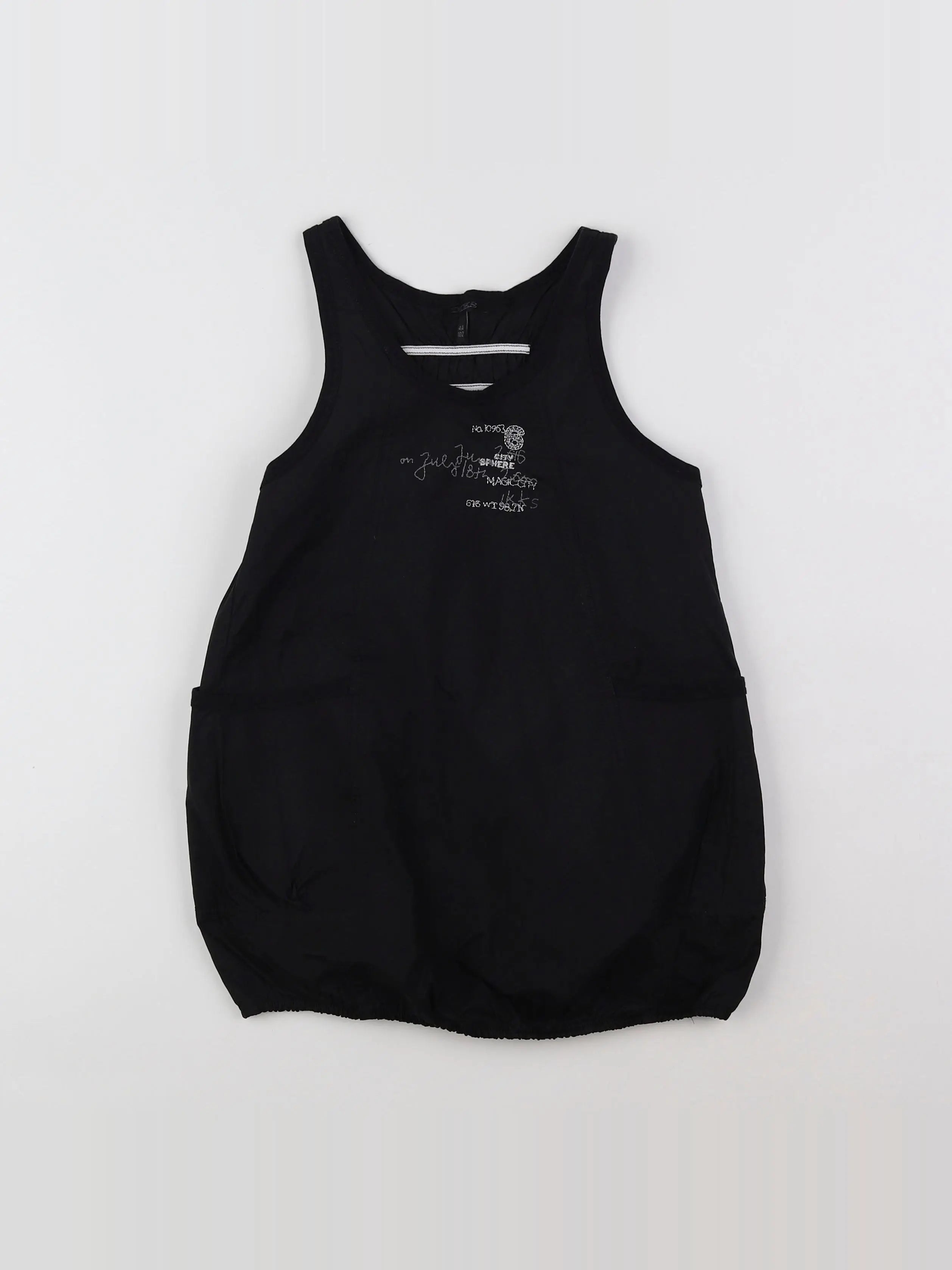IKKS - robe noir - 4 ans