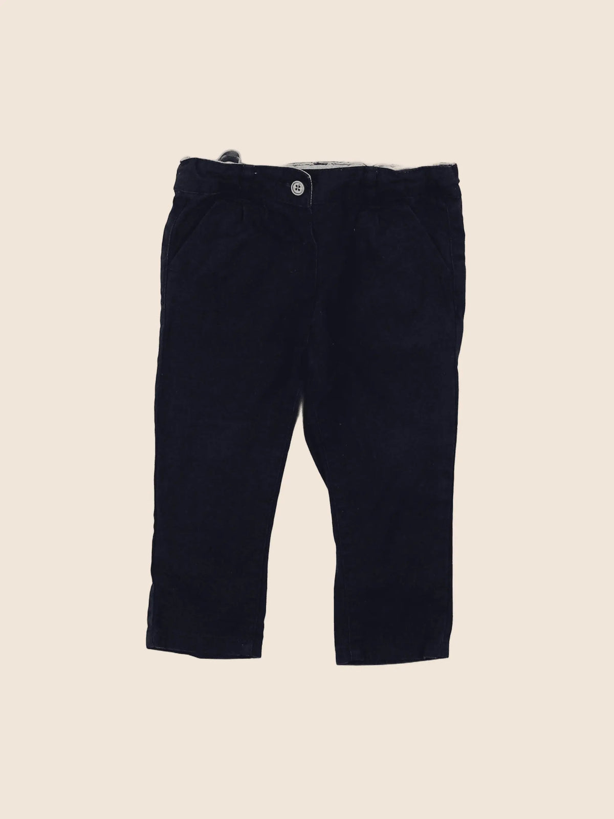Boutchou - pantalon bleu - 12 mois
