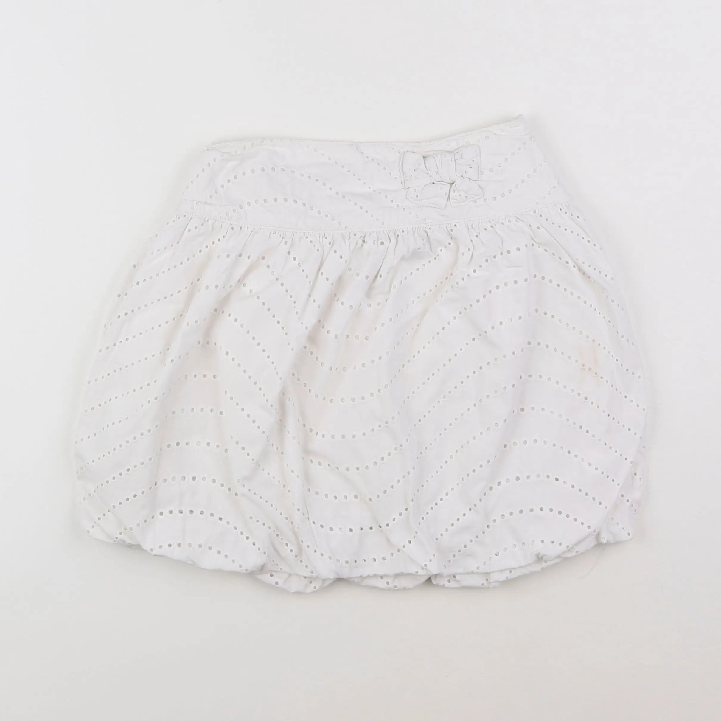 Vertbaudet - jupe blanc - 10 ans