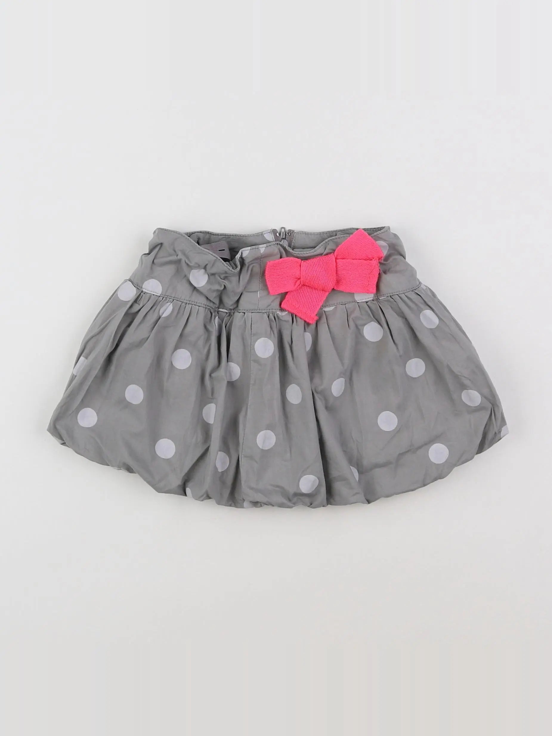 Vertbaudet - jupe gris - 2 ans