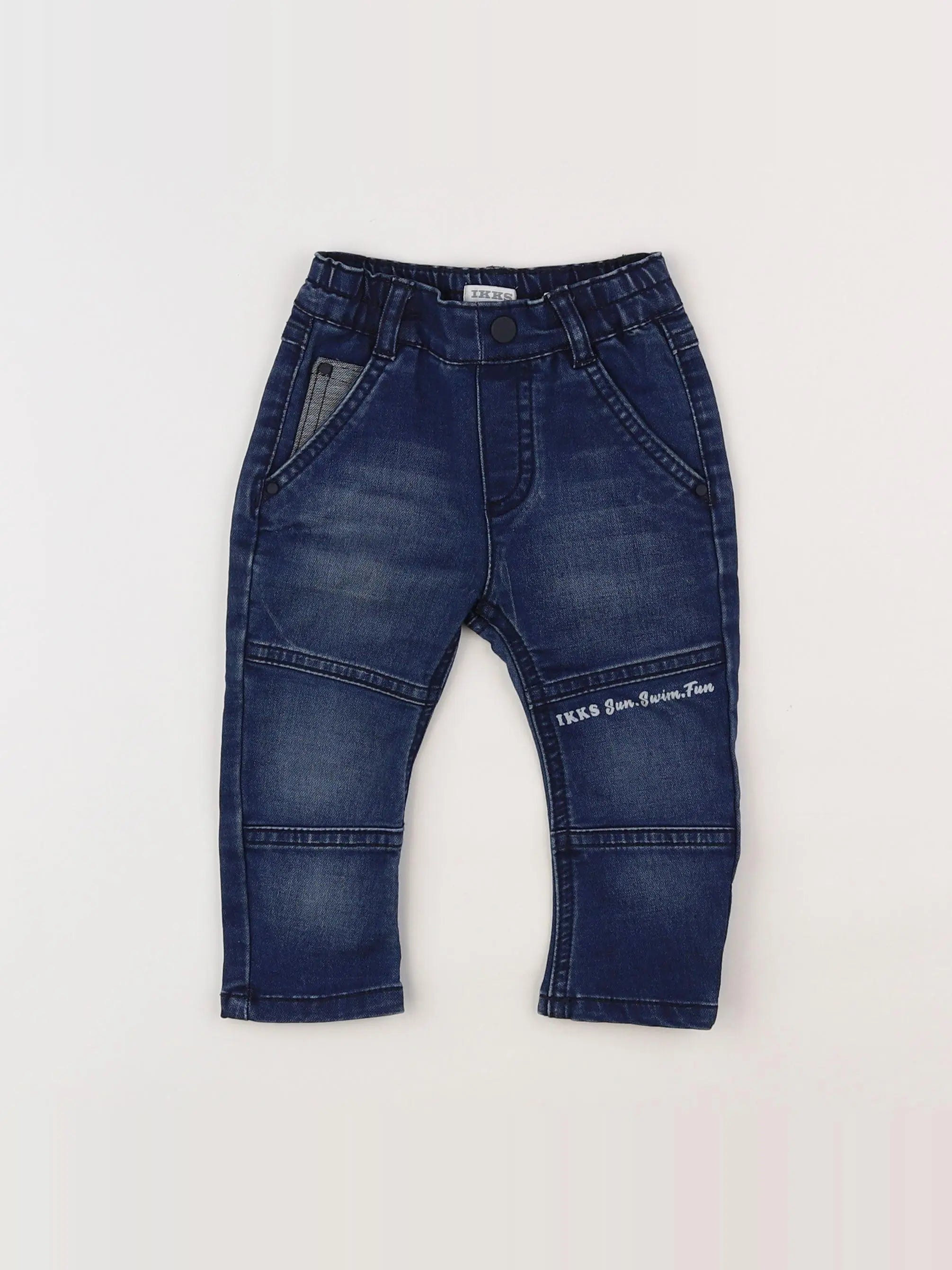 IKKS - jean bleu - 12 mois