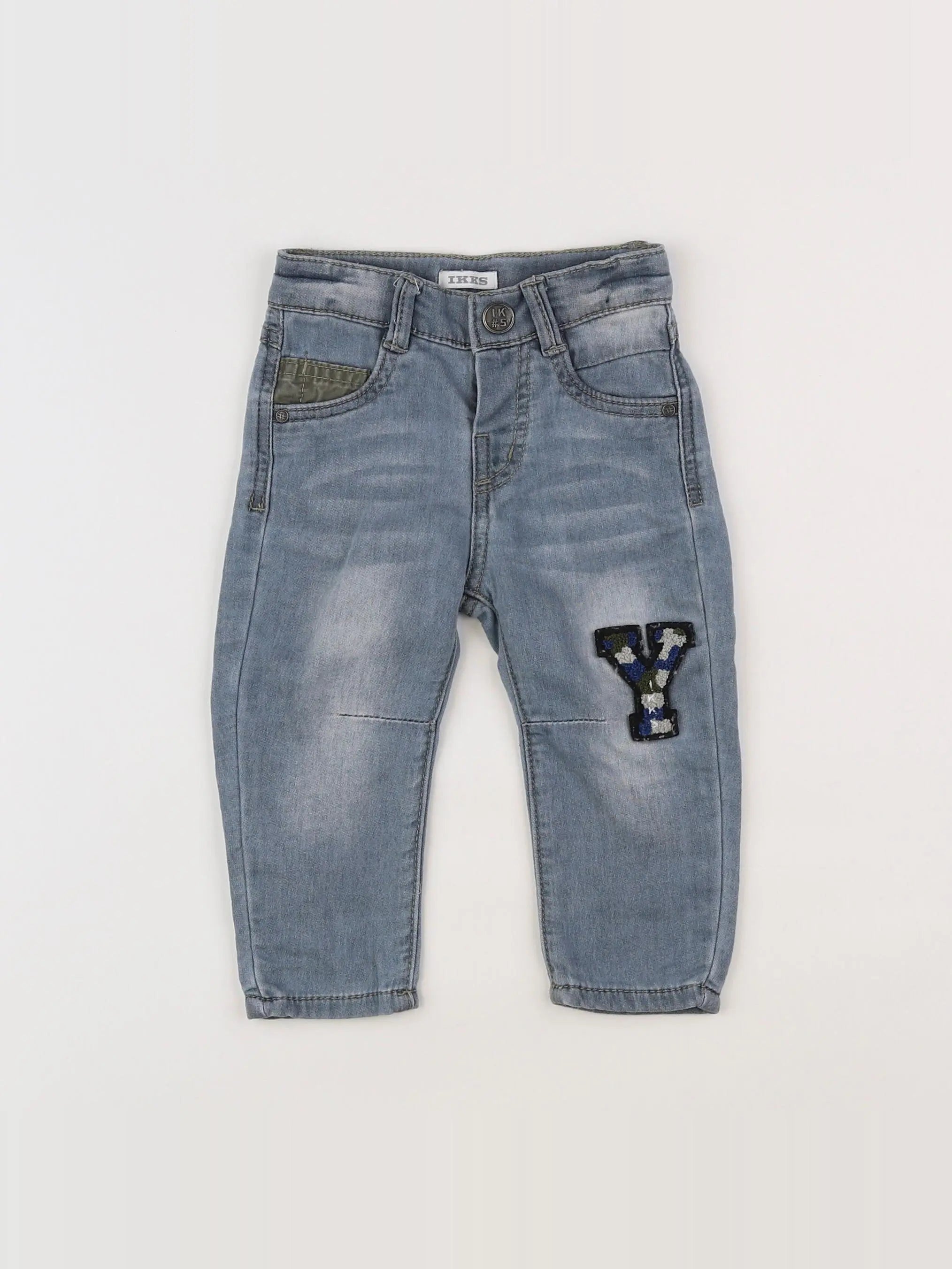 IKKS - jean bleu - 12 mois
