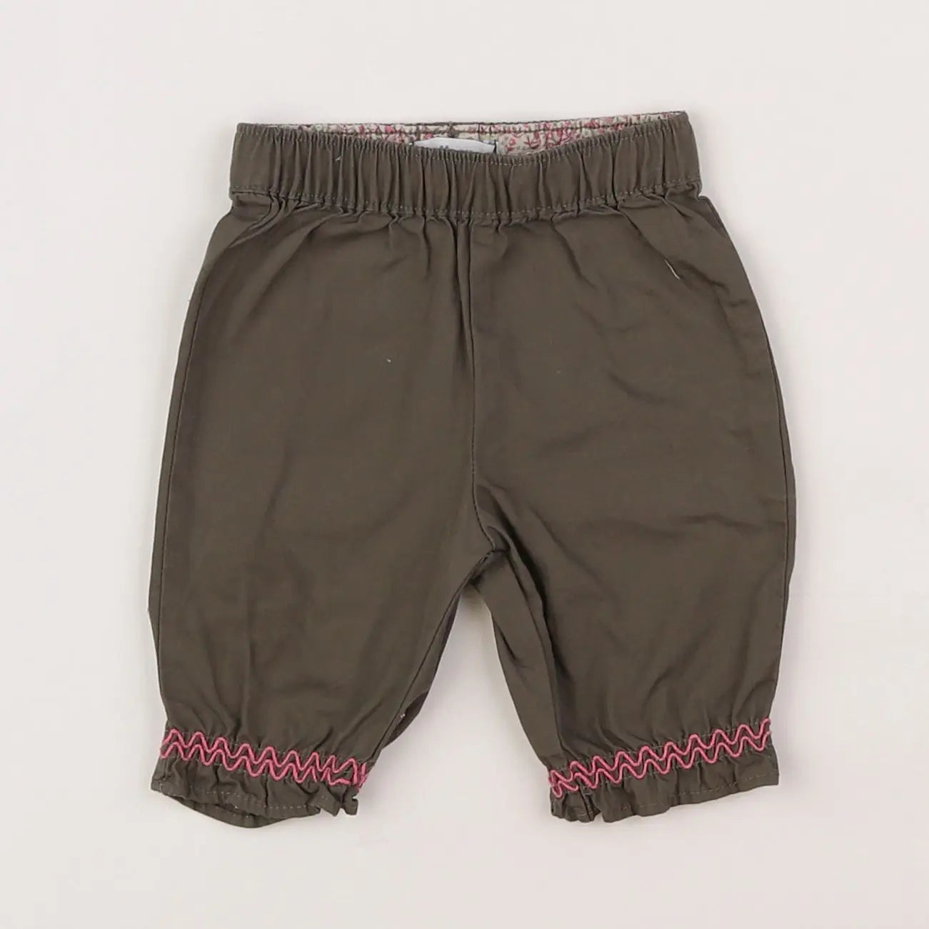 Vertbaudet - sarouel marron - 1 mois