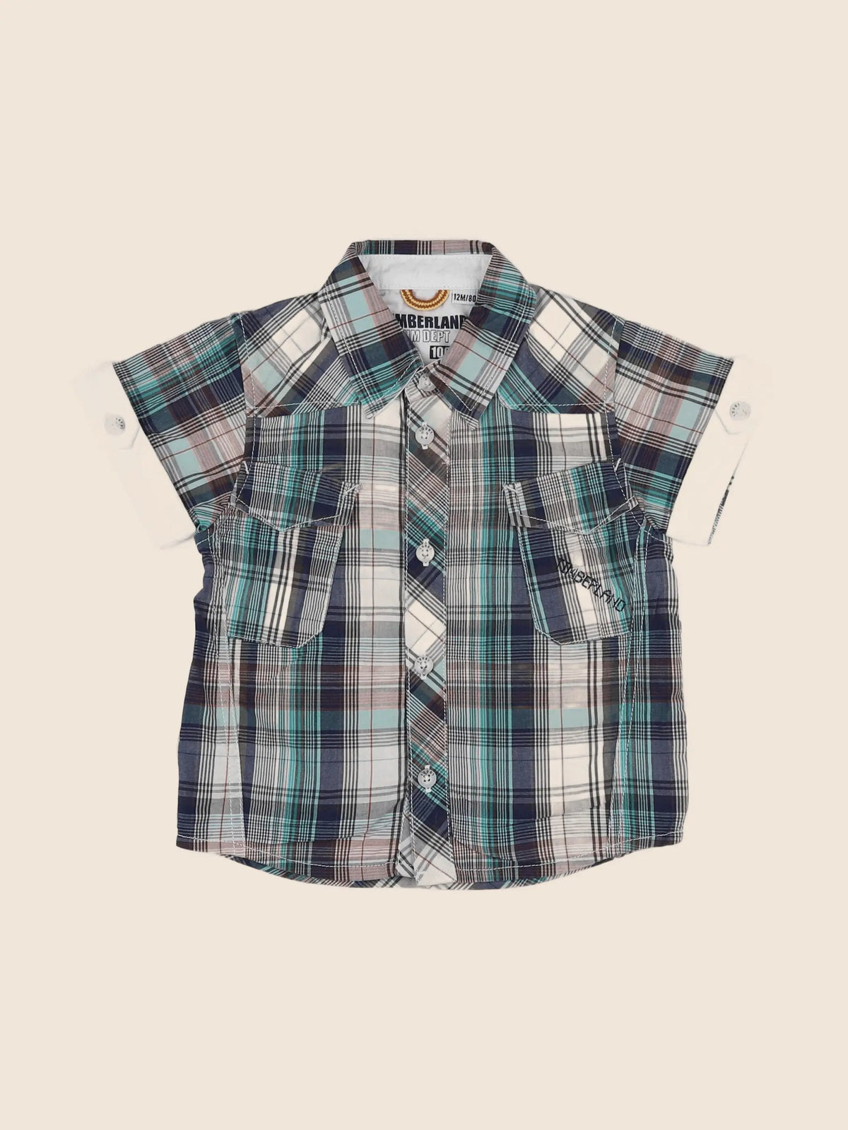Timberland - chemise multicolore - 12 mois