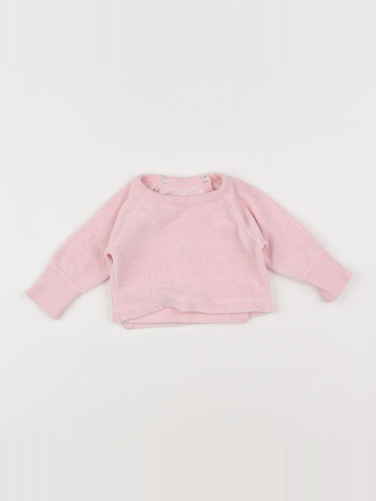 Petit Bateau - pull rose - 3 mois