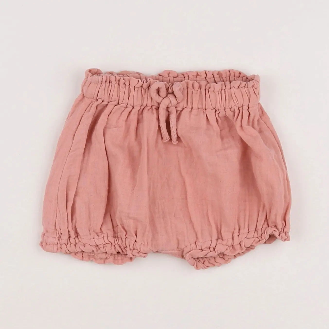 Vertbaudet - short rose - 9 mois