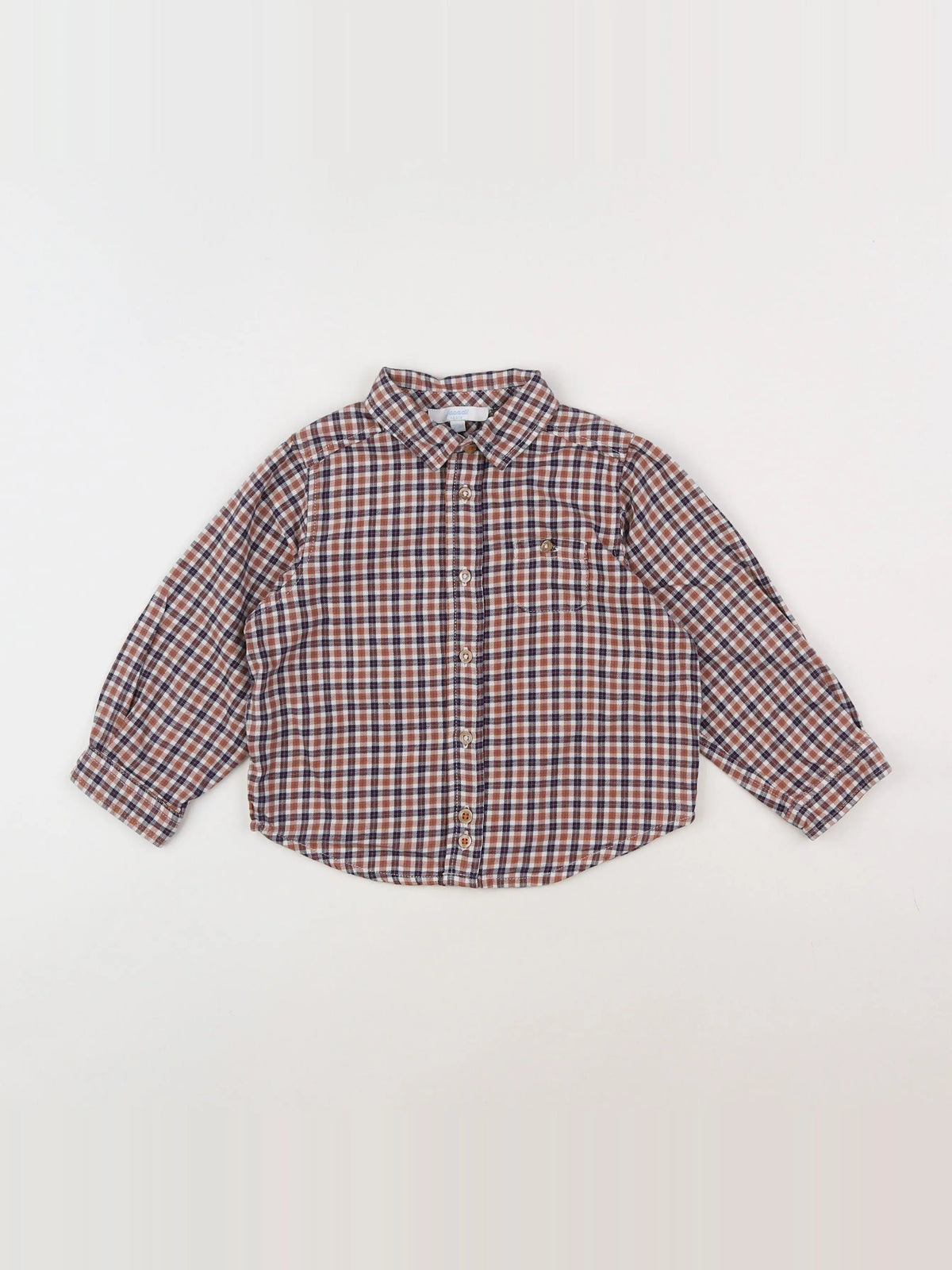 Jacadi - chemise marron - 2 ans