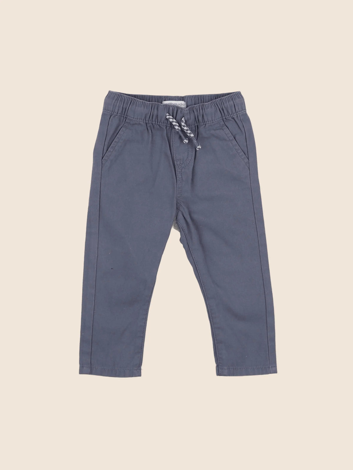 Vertbaudet - pantalon bleu - 9 mois