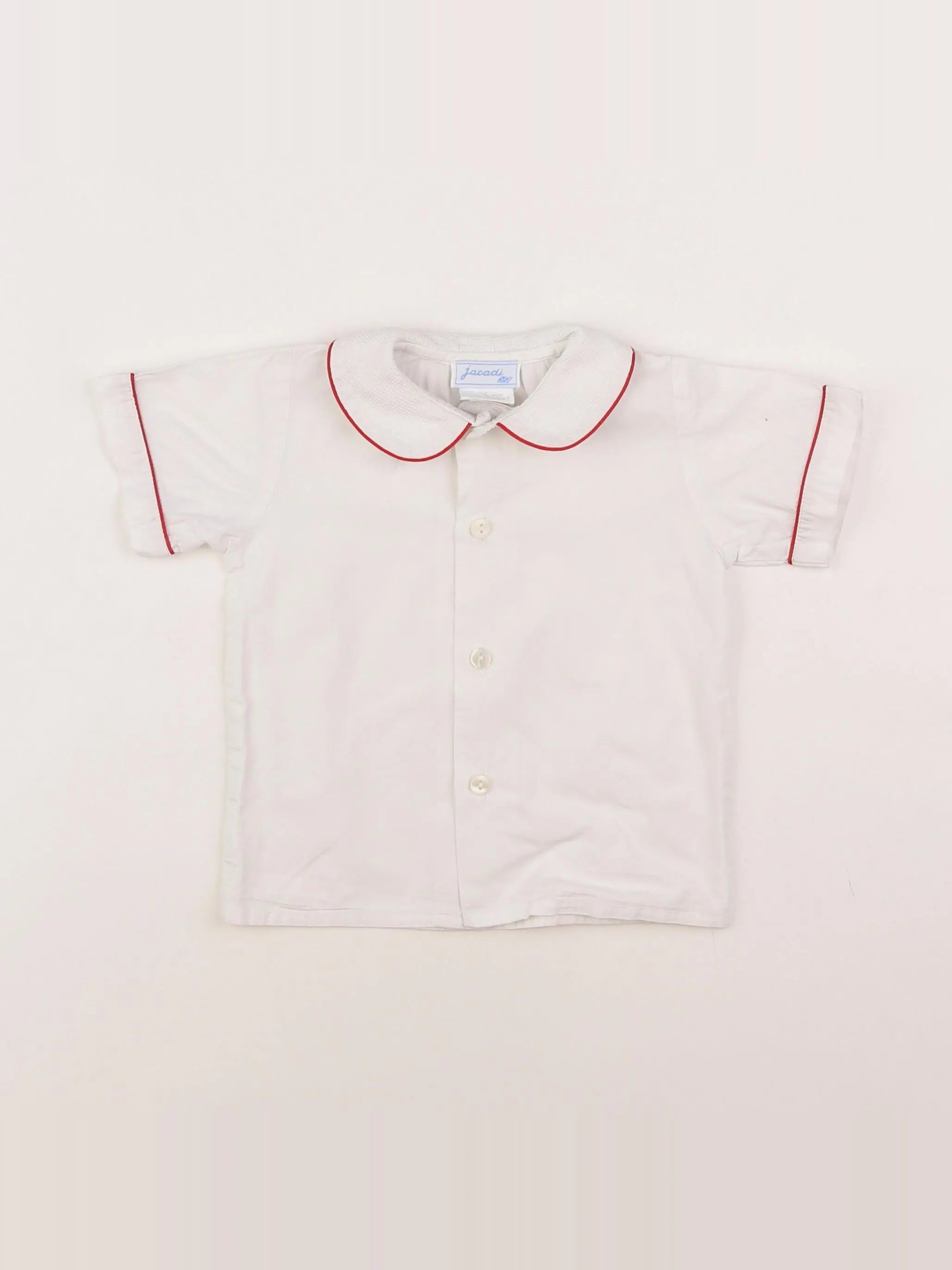 Jacadi - blouse blanc - 6 mois