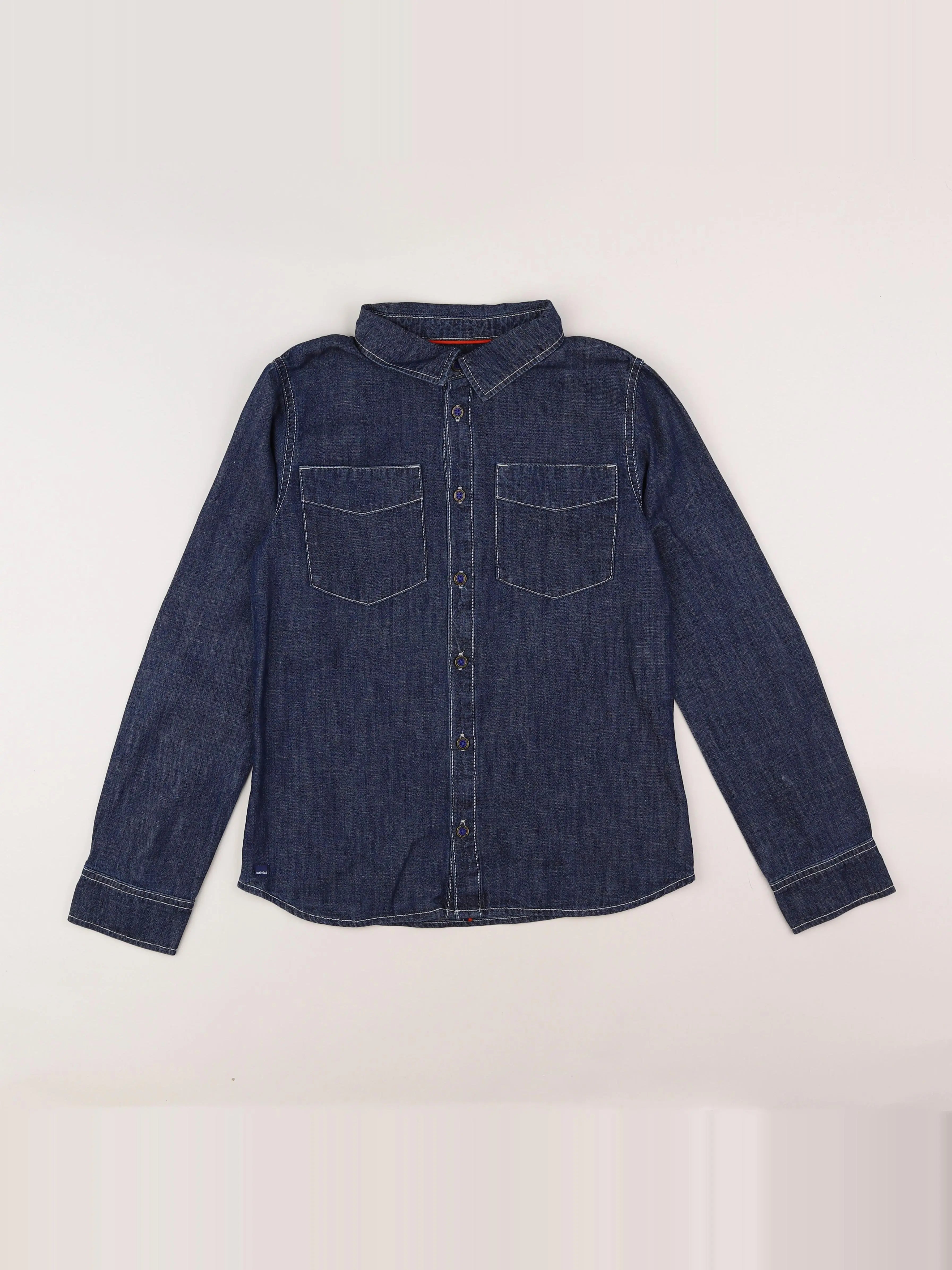 Catimini - chemise bleu - 12 ans