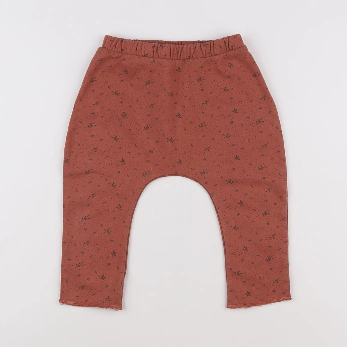 Vertbaudet - jogging rouge - 9 mois