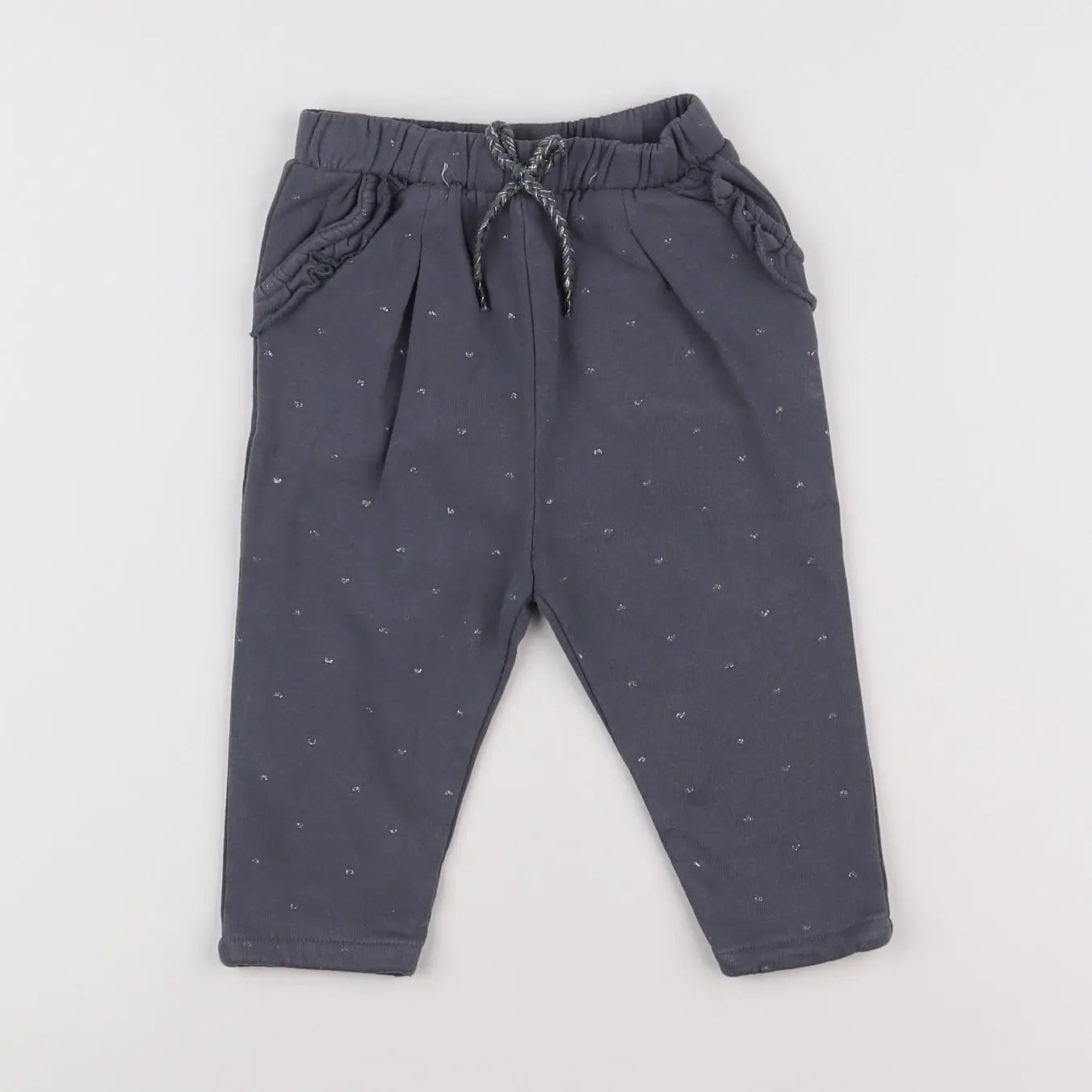 Vertbaudet - jogging bleu - 12 mois