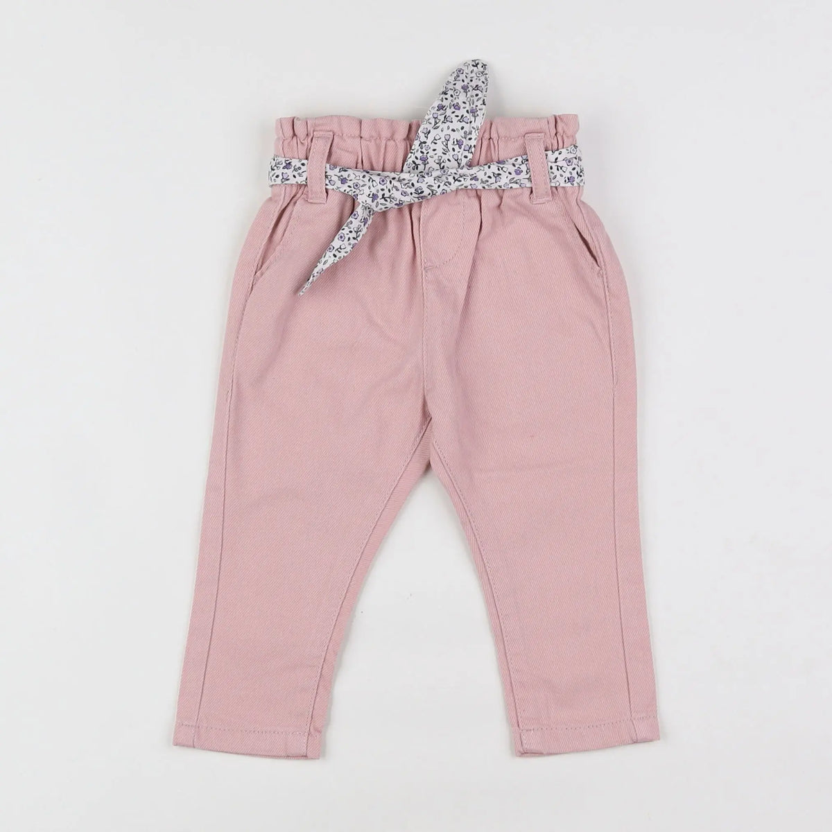 Vertbaudet - pantalon rose - 6 mois
