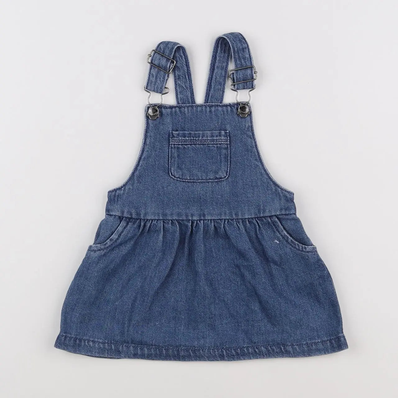 Vertbaudet - robe bleu - 18 mois