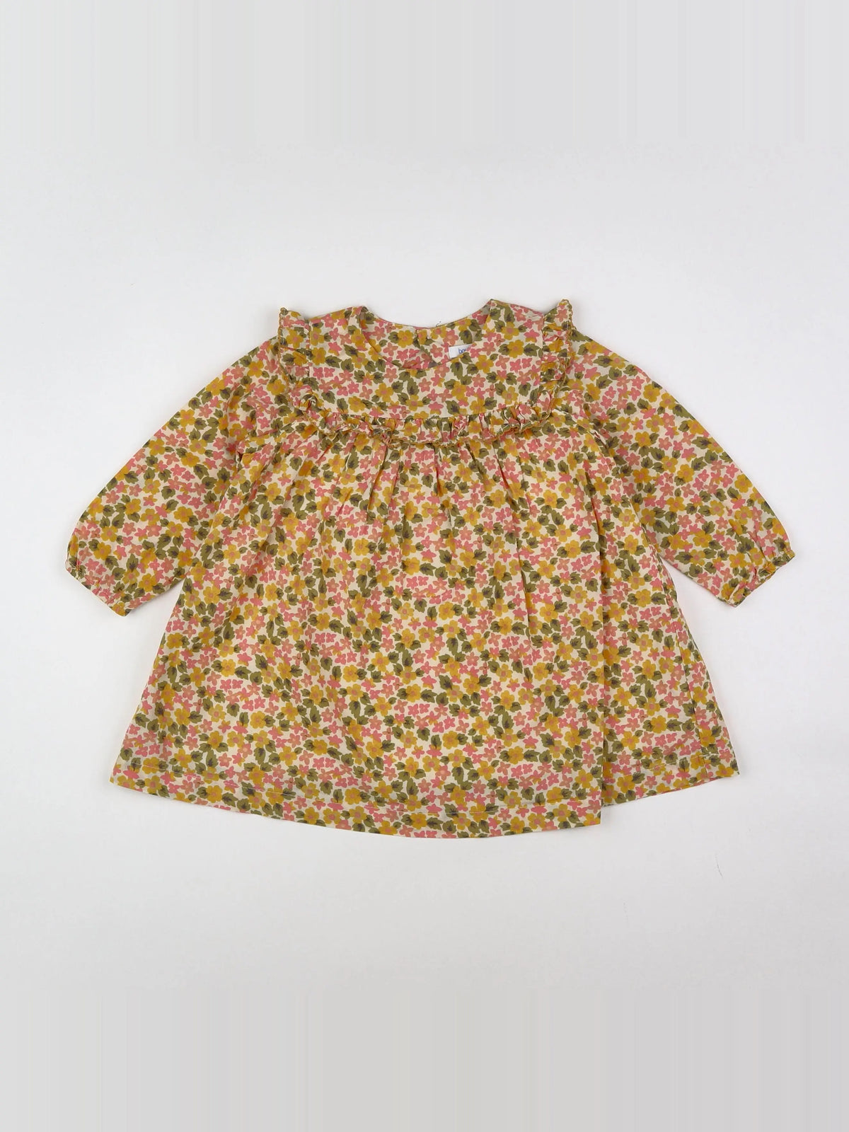 Boutchou - robe multicolore - 12 mois