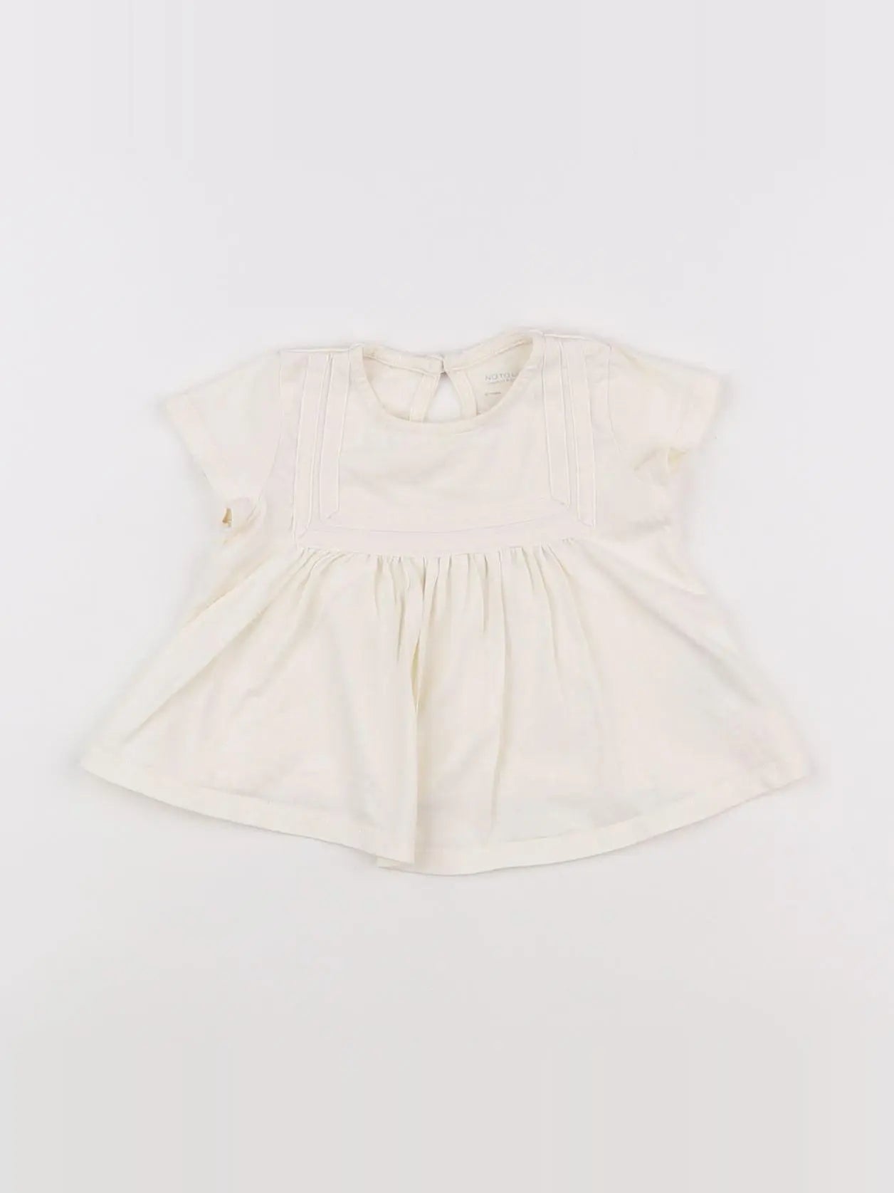 Natalys - tee-shirt beige - 6 mois