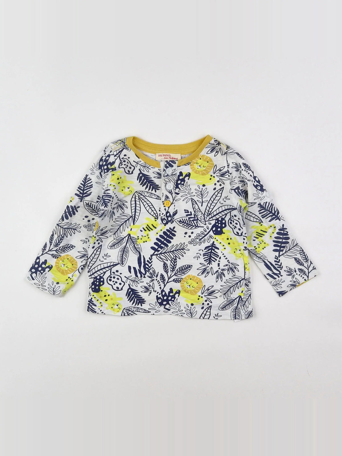 DPAM - tee-shirt multicolore - 12 mois