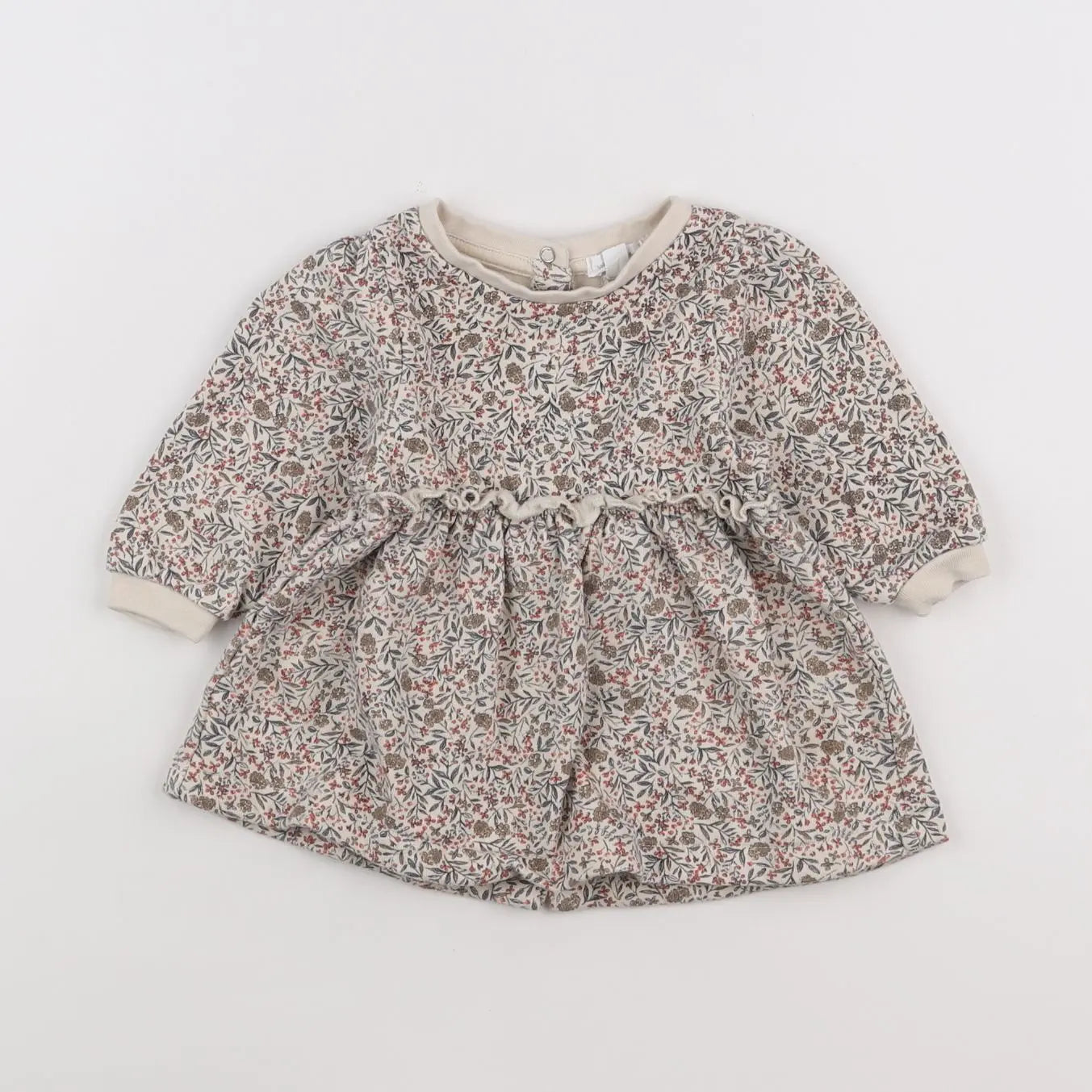 Vertbaudet - robe multicolore - 3 mois