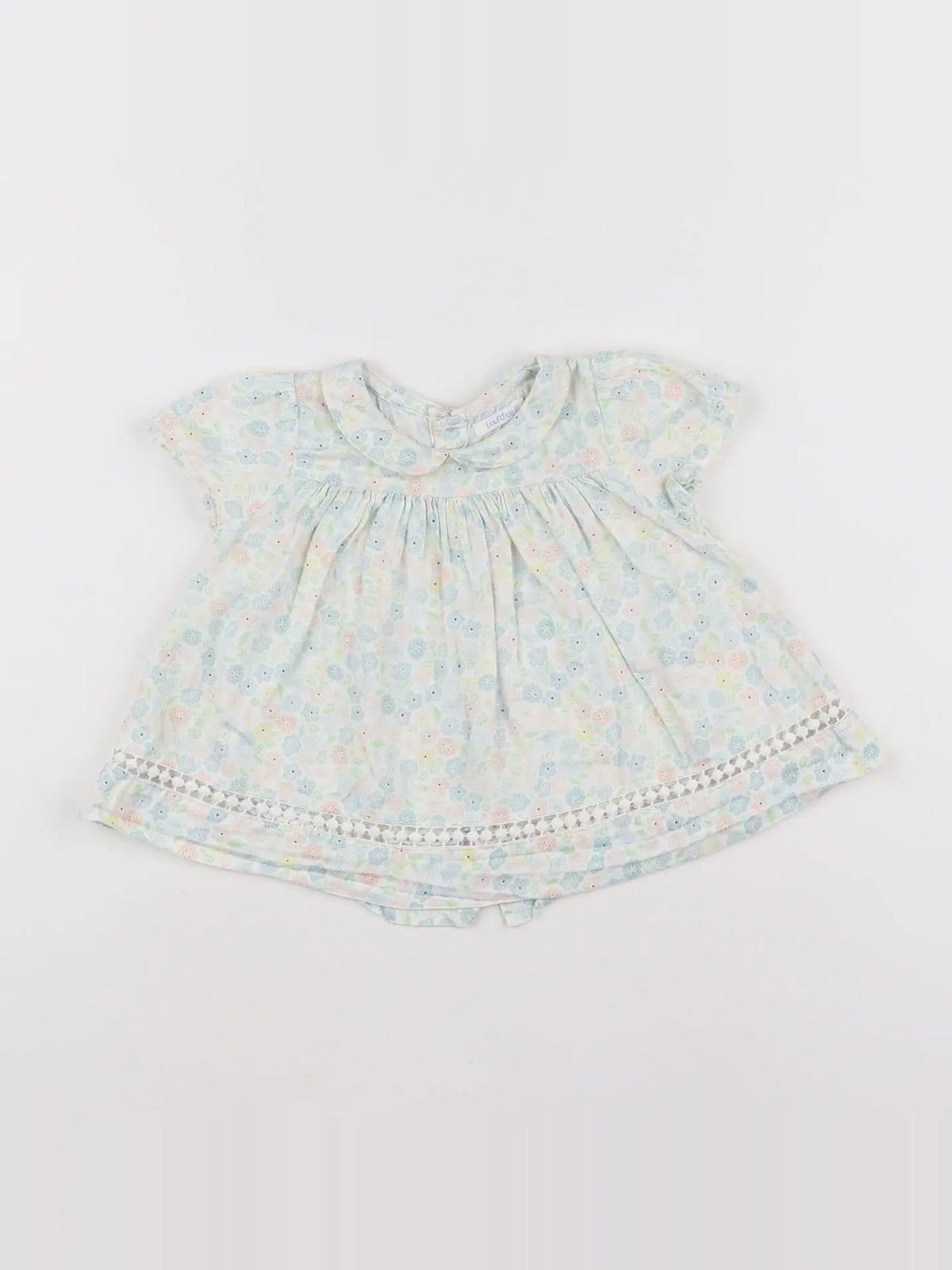 Boutchou - blouse multicolore - 12 mois