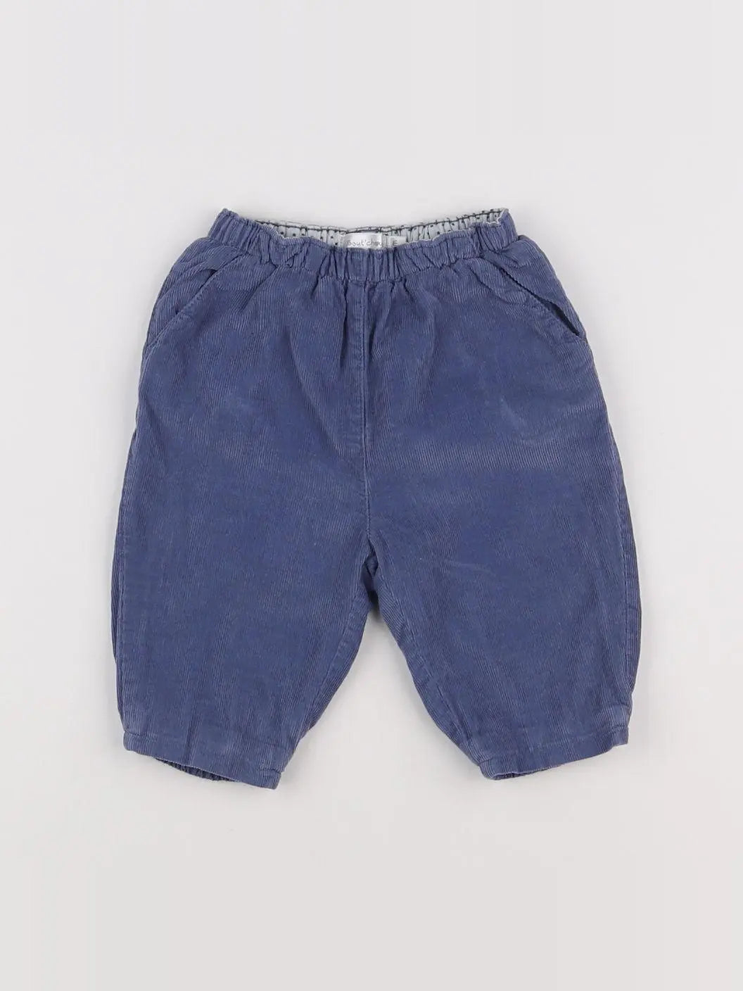 Boutchou - pantalon bleu - 3 mois