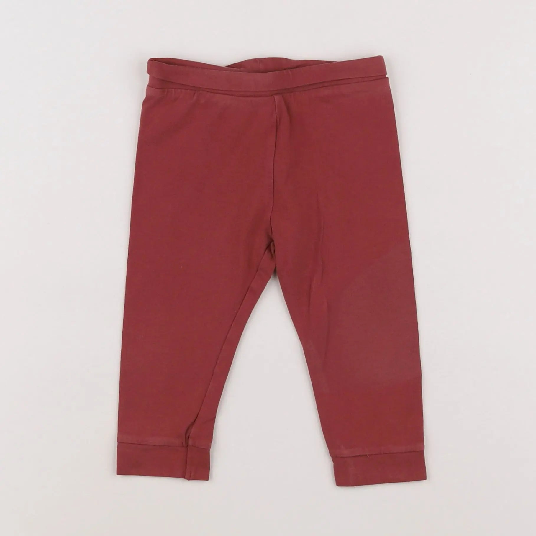Vertbaudet - legging marron - 12 mois
