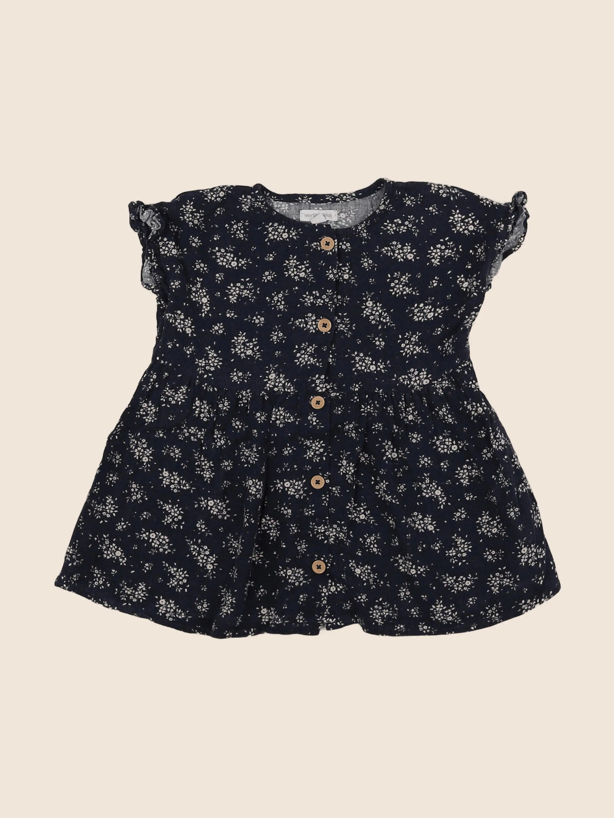 Vertbaudet - robe bleu - 2 ans