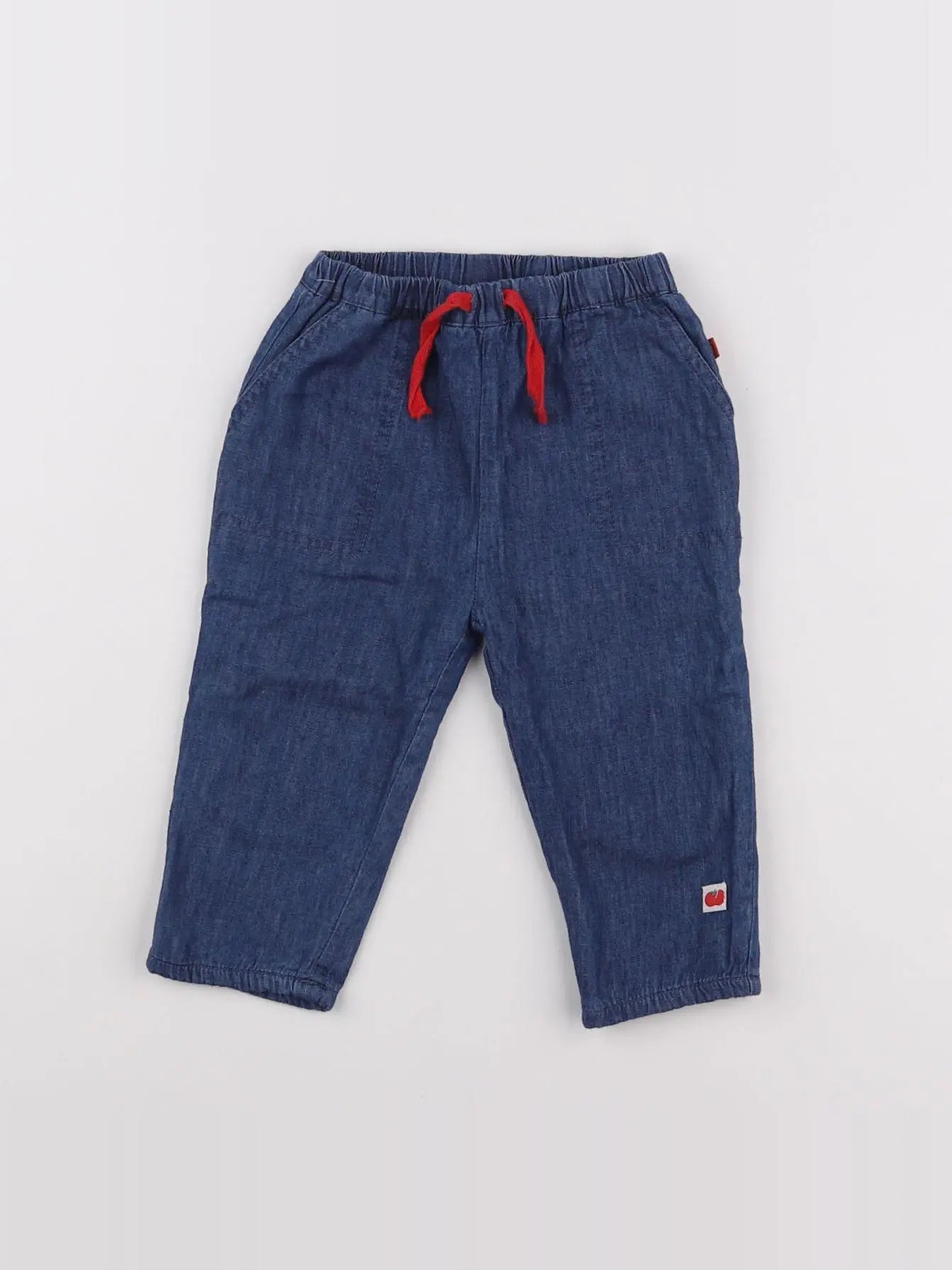 Cadet Rousselle - pantalon bleu - 12 mois