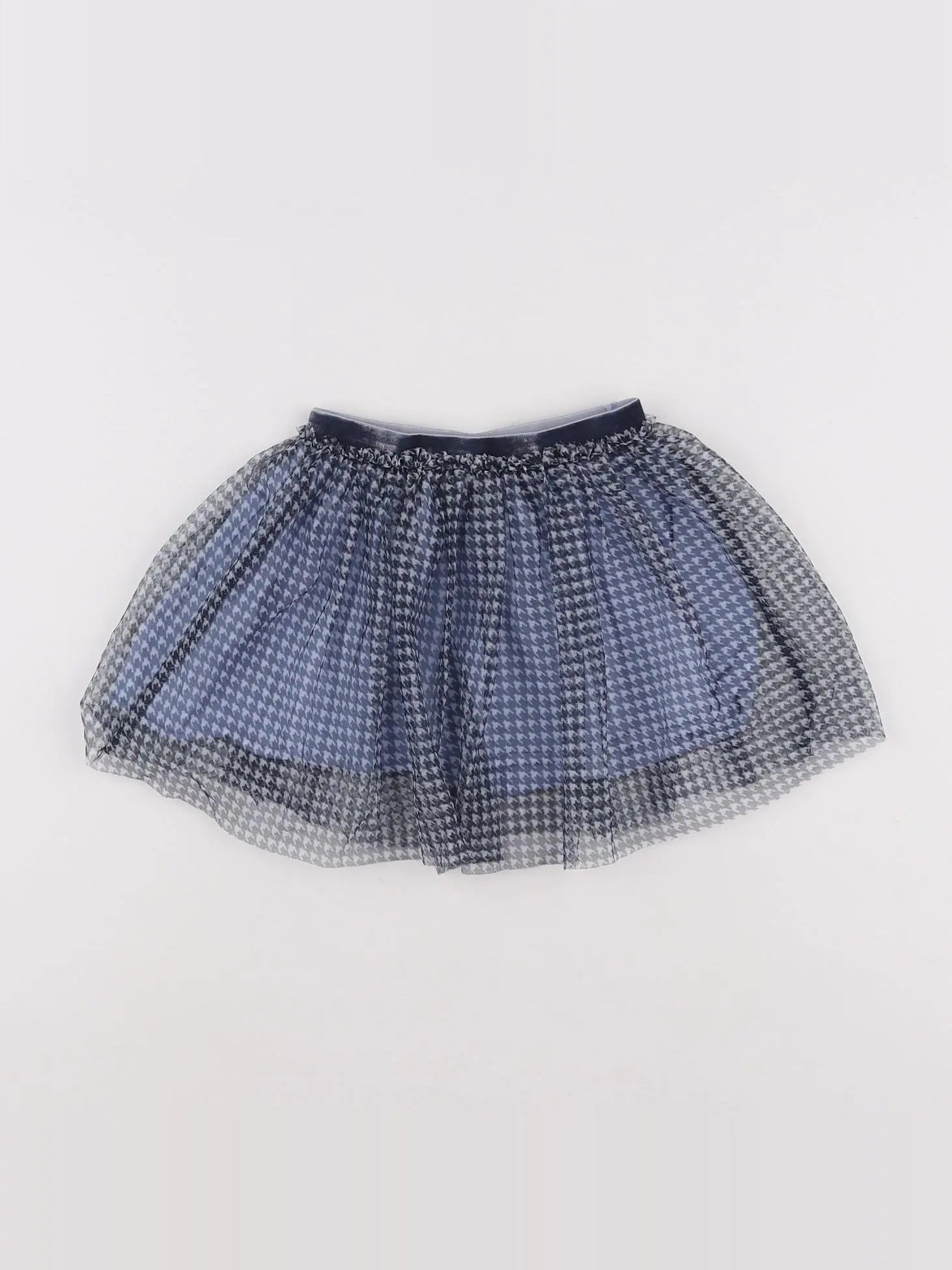 Mango - jupe bleu - 12/18 mois