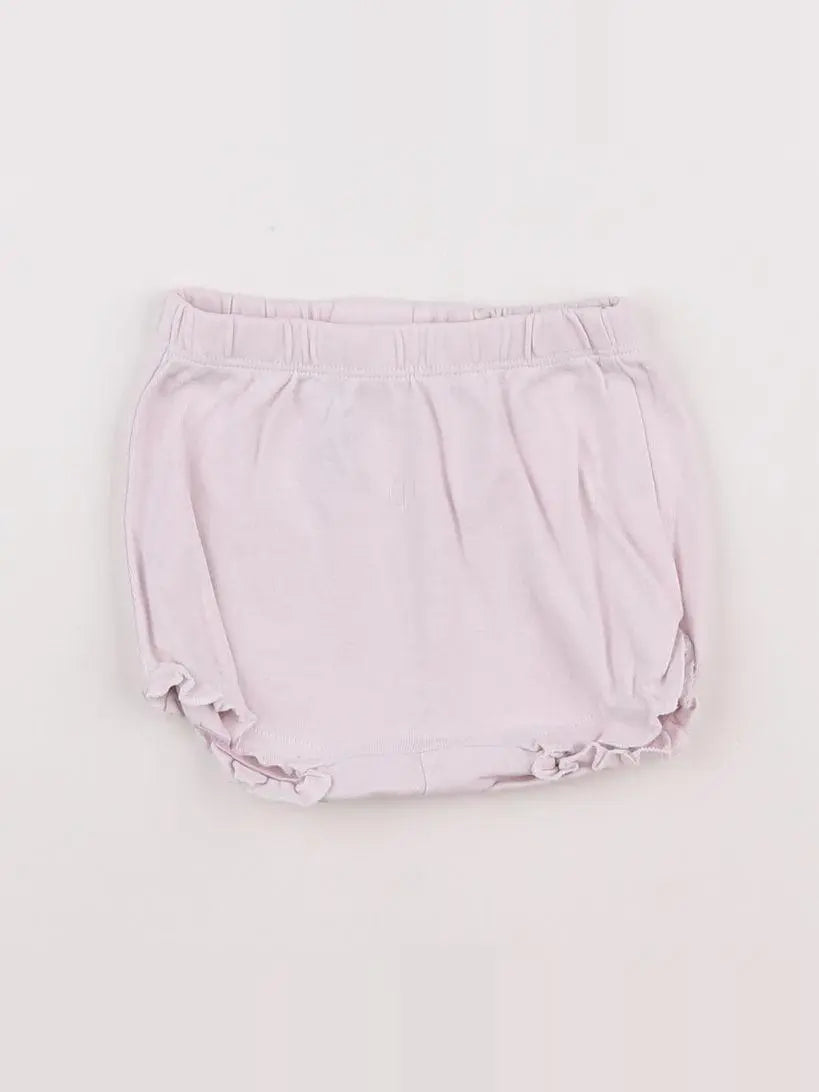 H&M - bloomer rose - 3/6 mois