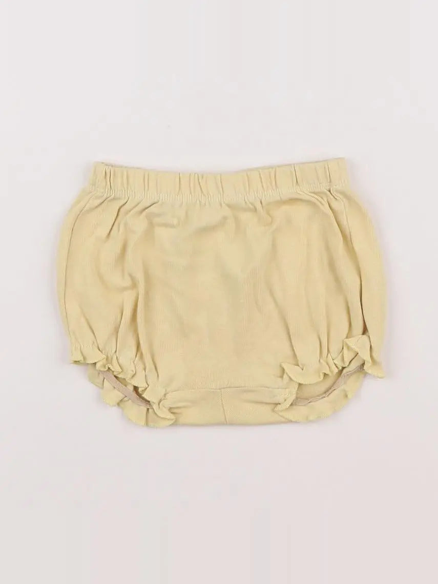 H&M - bloomer jaune - 3/6 mois