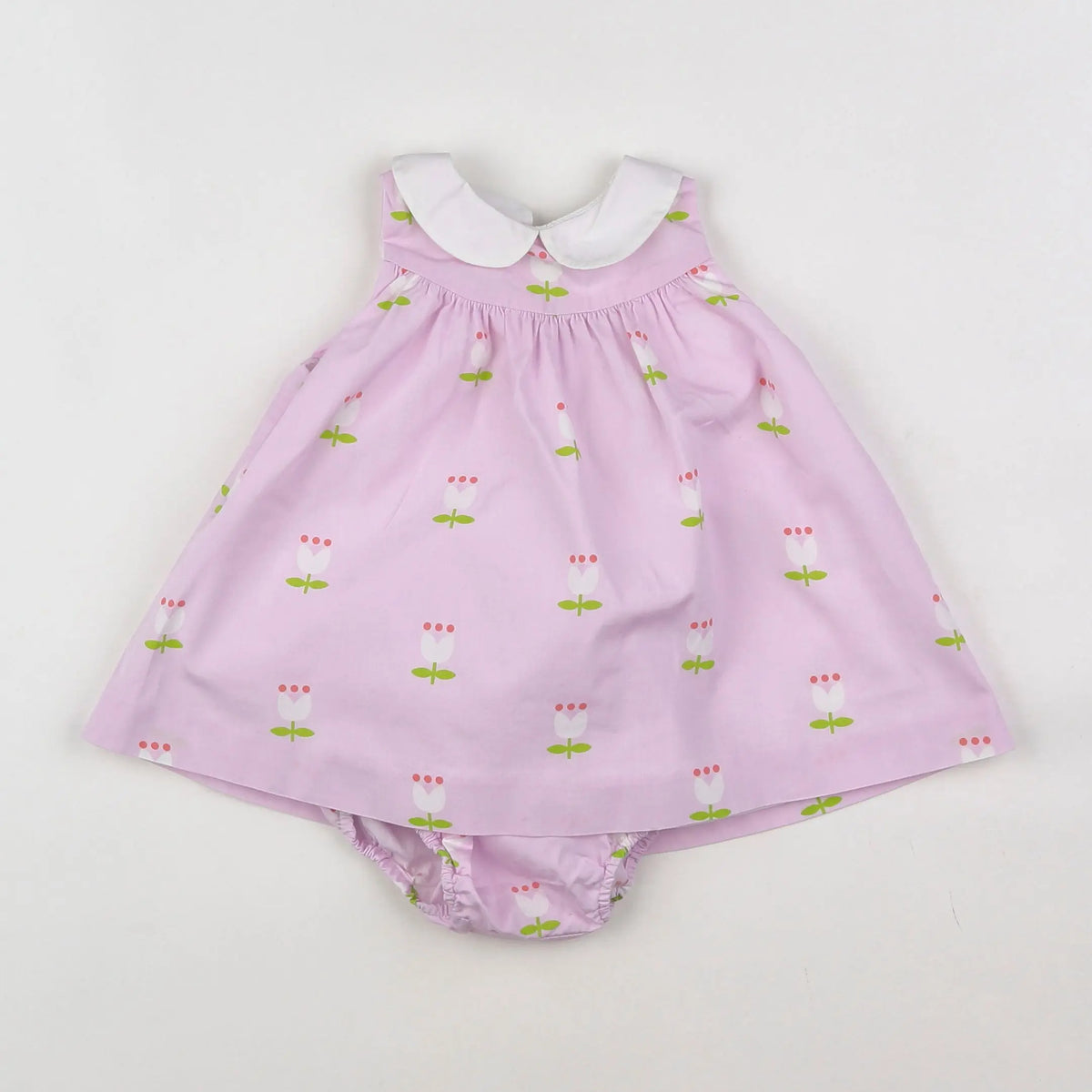 Jacadi - robe rose - 6 mois