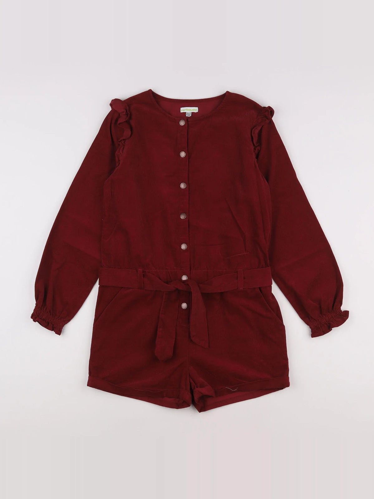 Vertbaudet - combinaison rouge - 12 ans