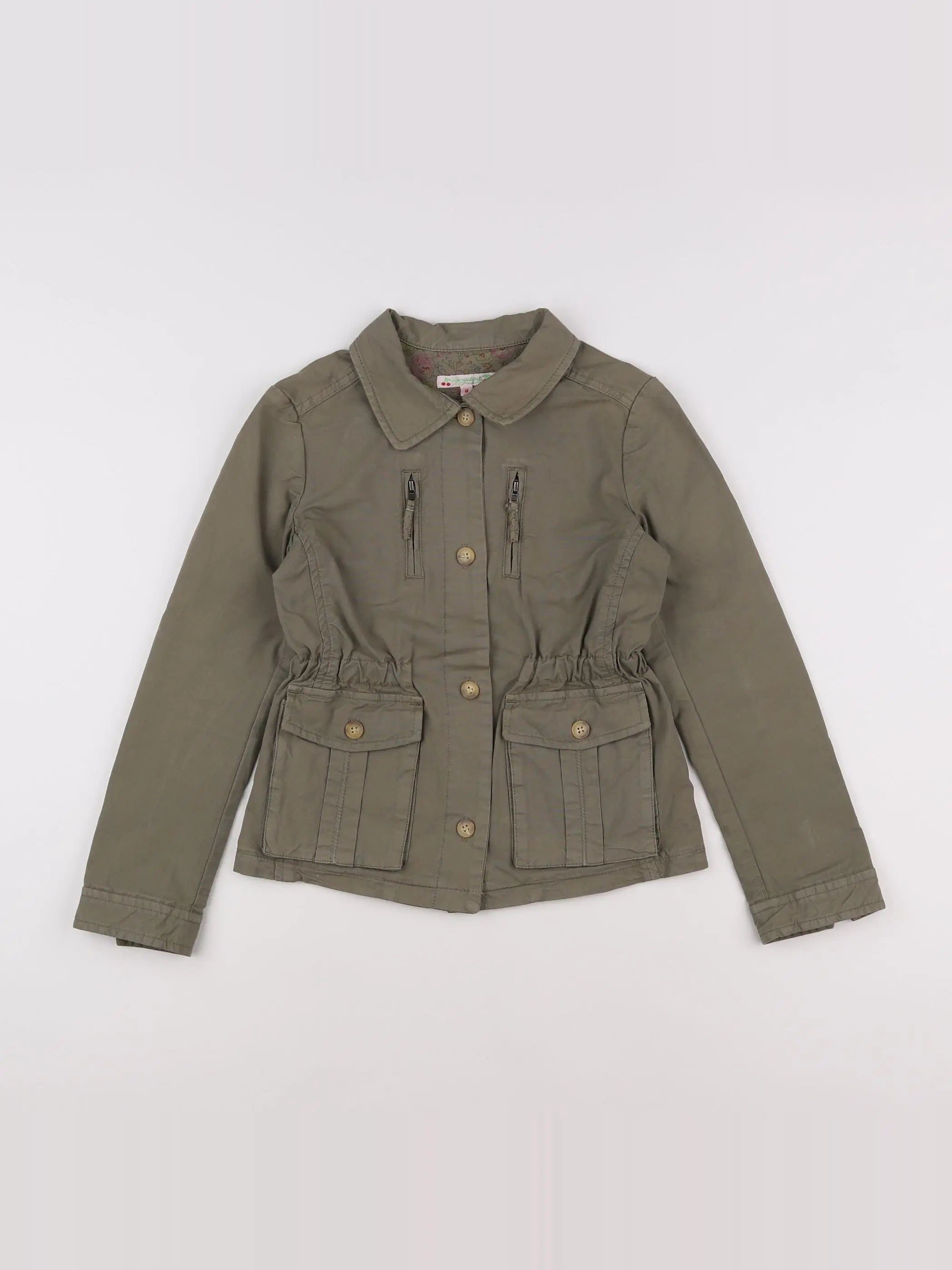 Bonpoint - veste vert - 8 ans