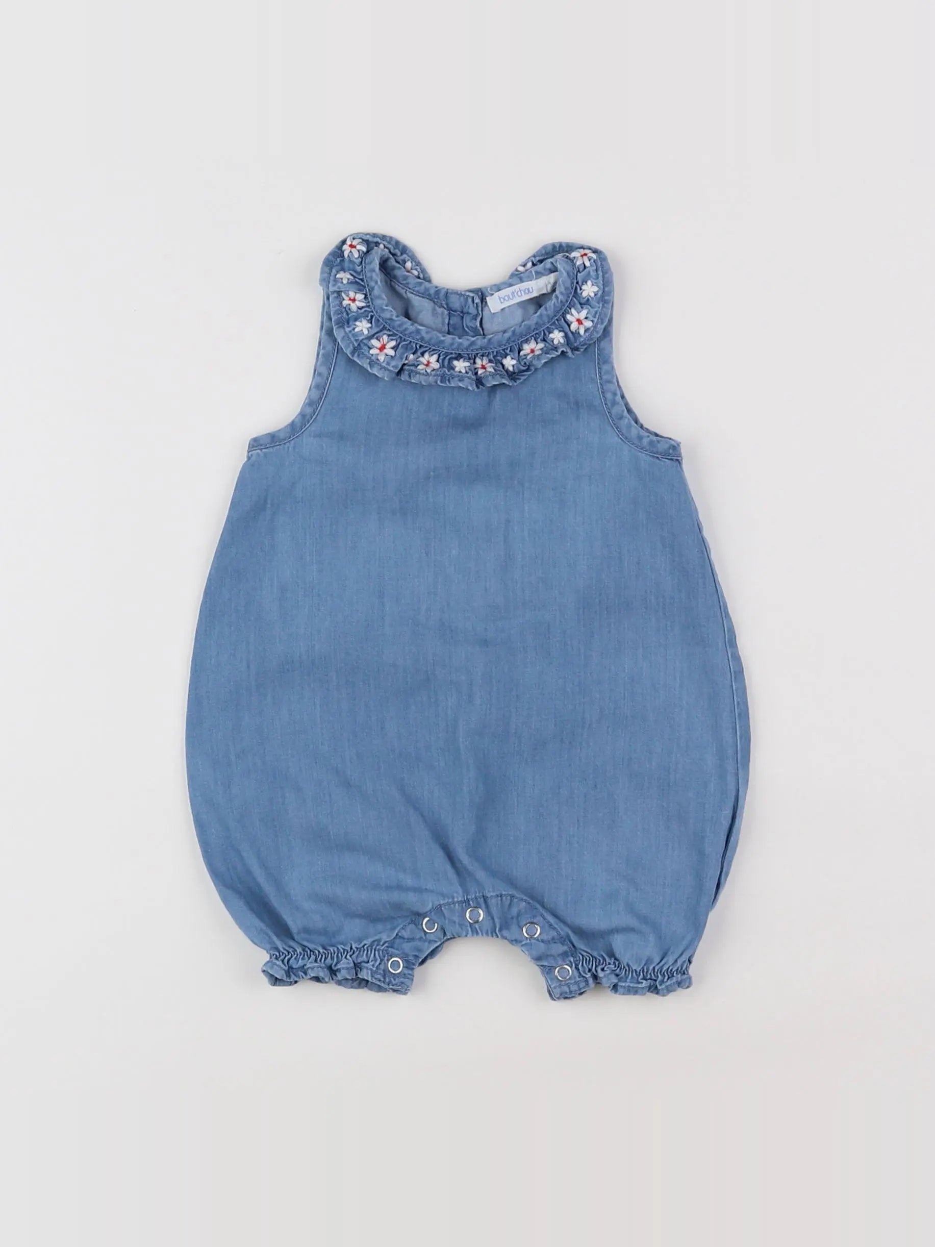 Boutchou - combinaison bleu - 3 mois