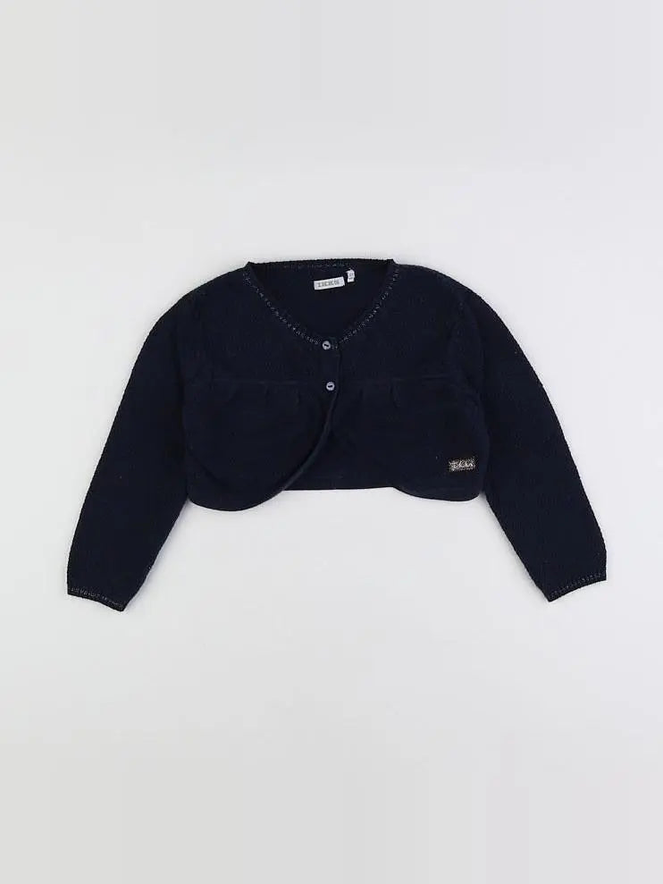 IKKS - gilet bleu - 18 mois