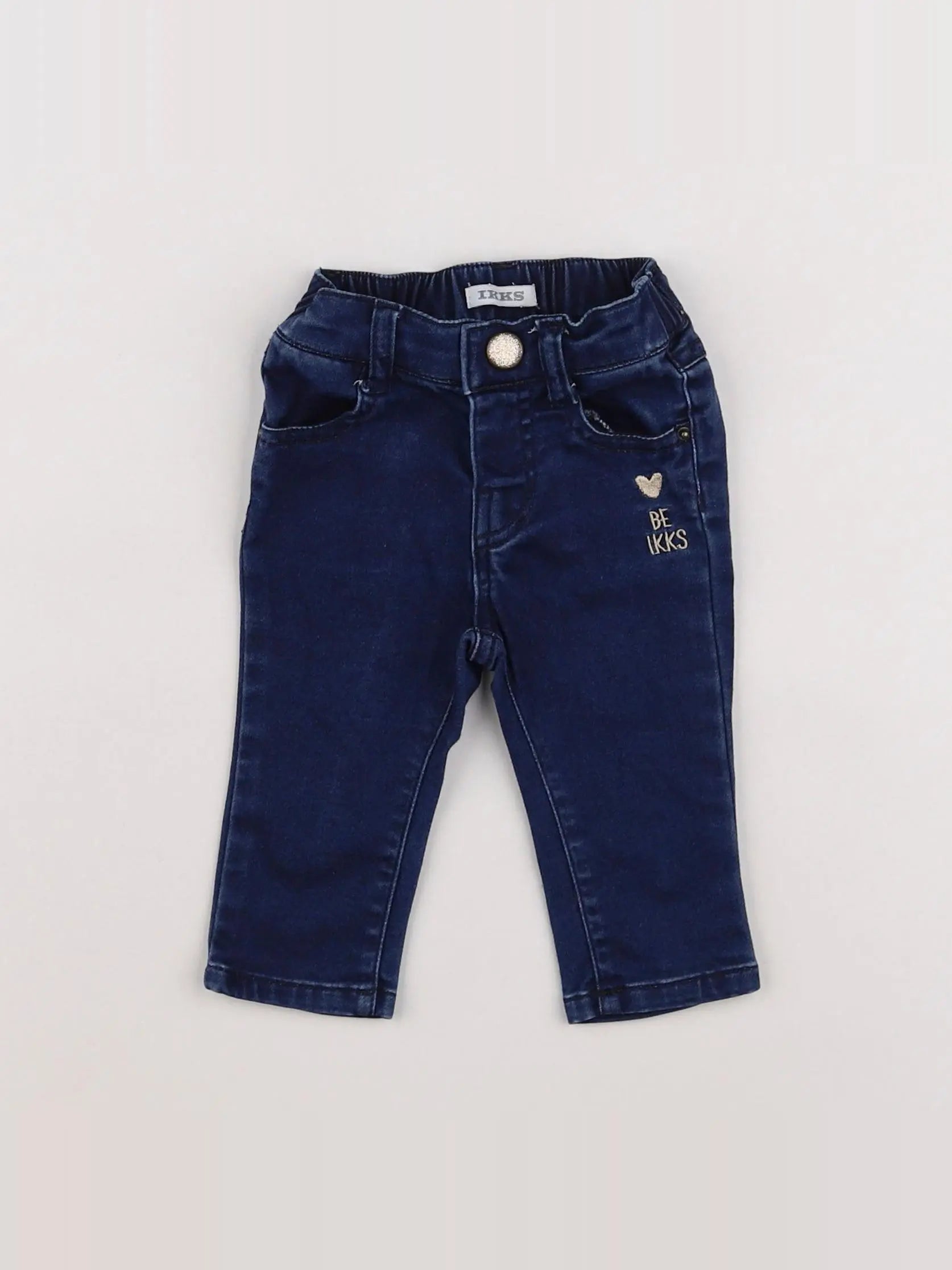 IKKS - jegging bleu - 3 mois