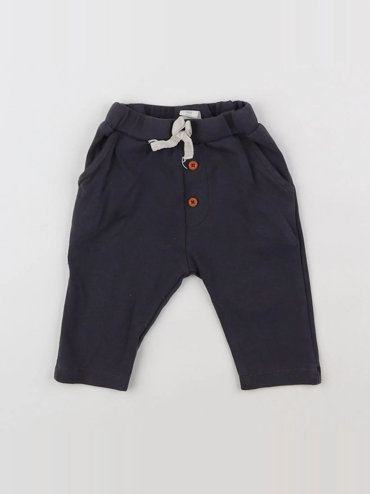 Cotton Fish - jogging gris - 9 mois
