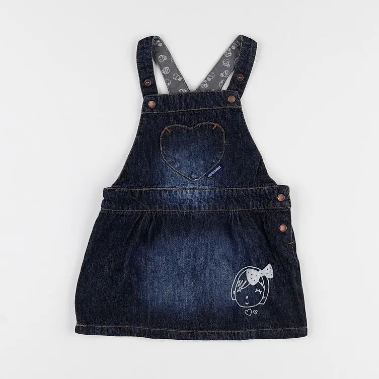 Vertbaudet - robe bleu - 18 mois