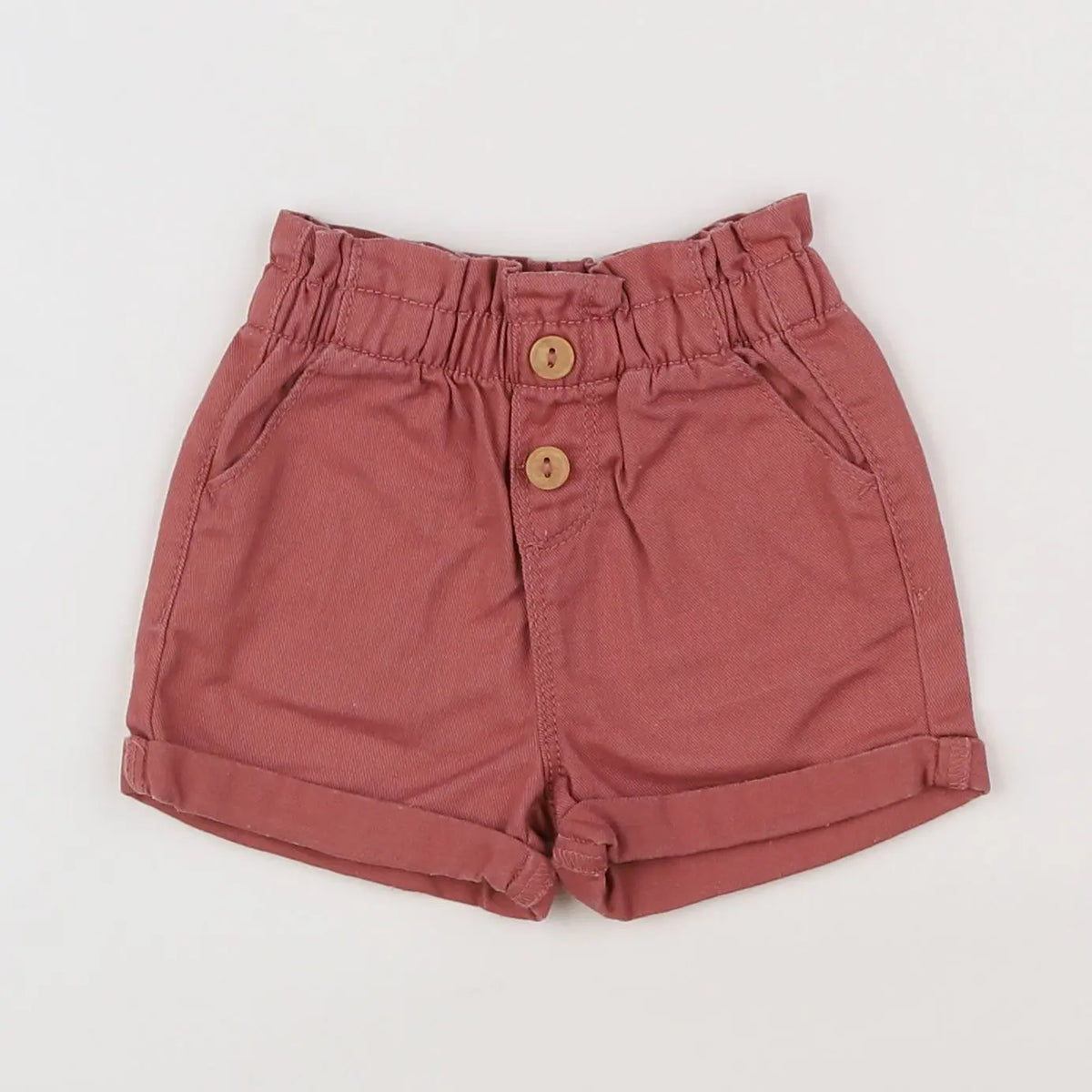 Vertbaudet - short rose - 6 mois