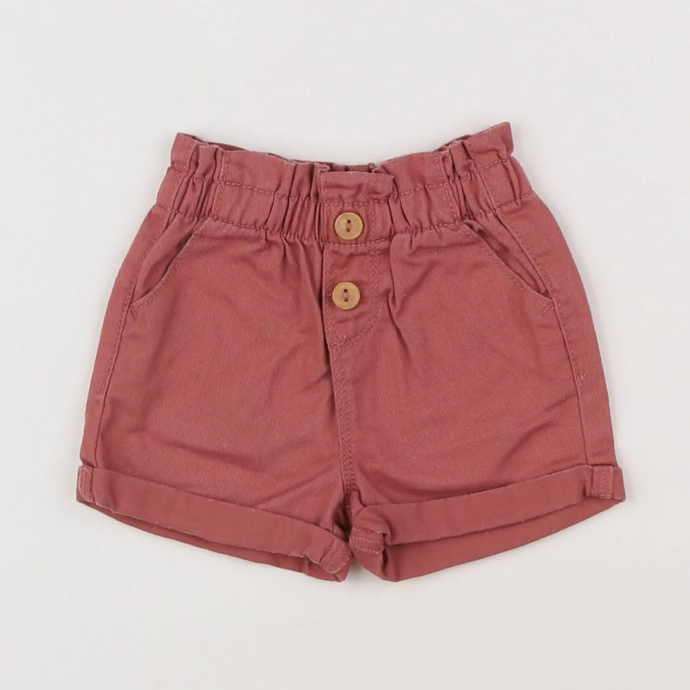 Vertbaudet - short rose - 6 mois
